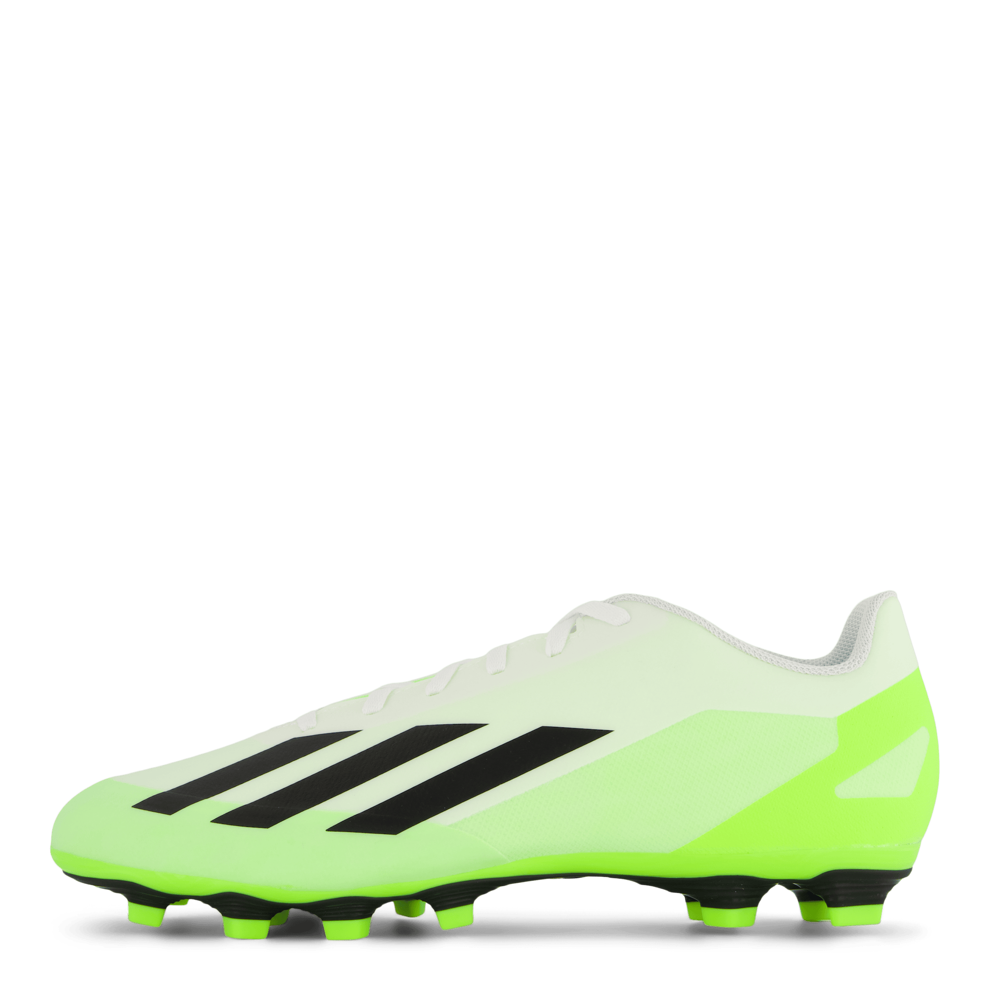 X Crazyfast.4 Flexible Ground Boots Cloud White / Core Black / Lucid Lemon
