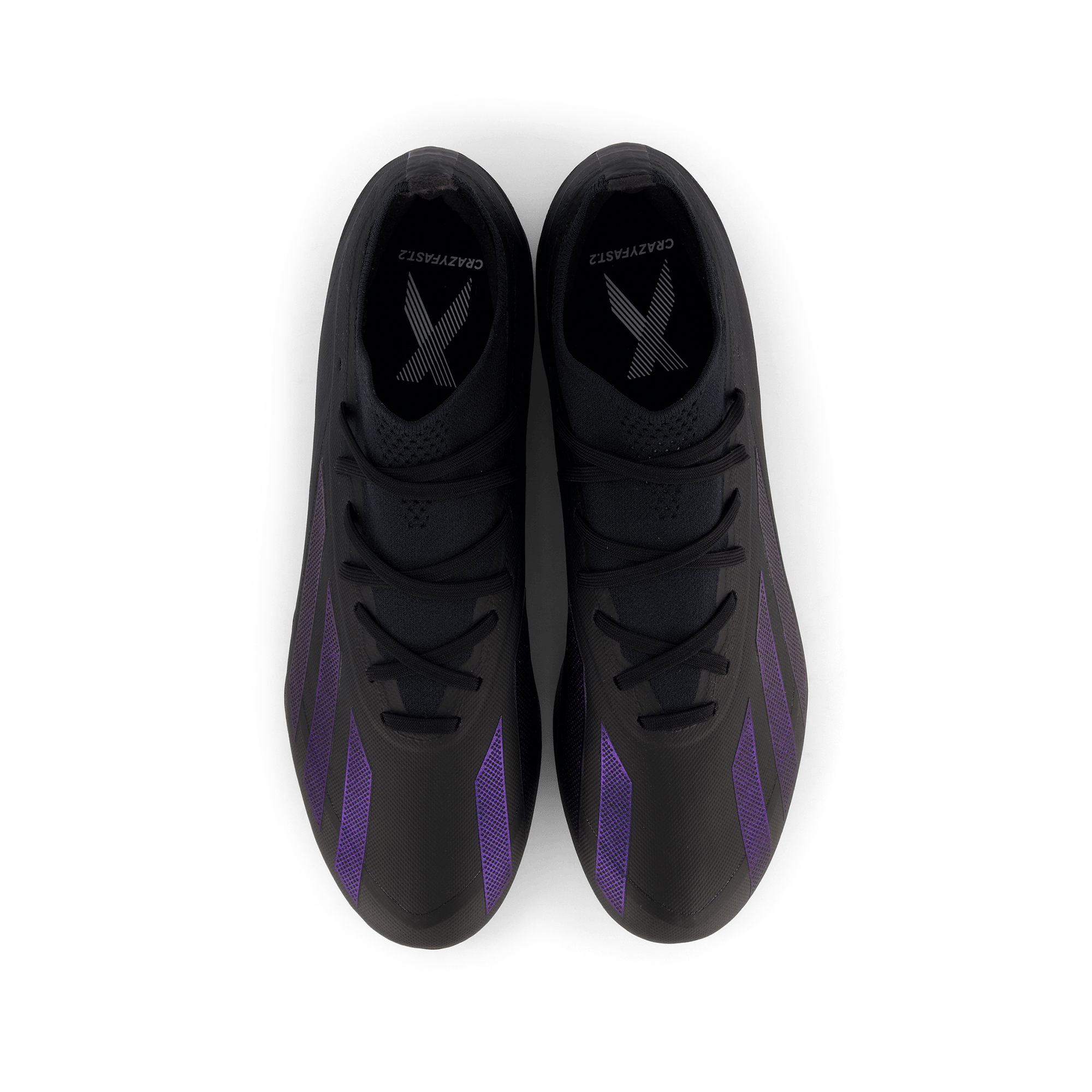 X Crazyfast.2 Firm Ground Boots Core Black / Core Black / Core Black - Bild 6