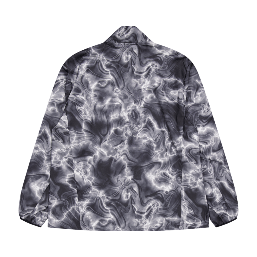Own the Run Allover Print Hooded Running Windbreaker White - Bild 2
