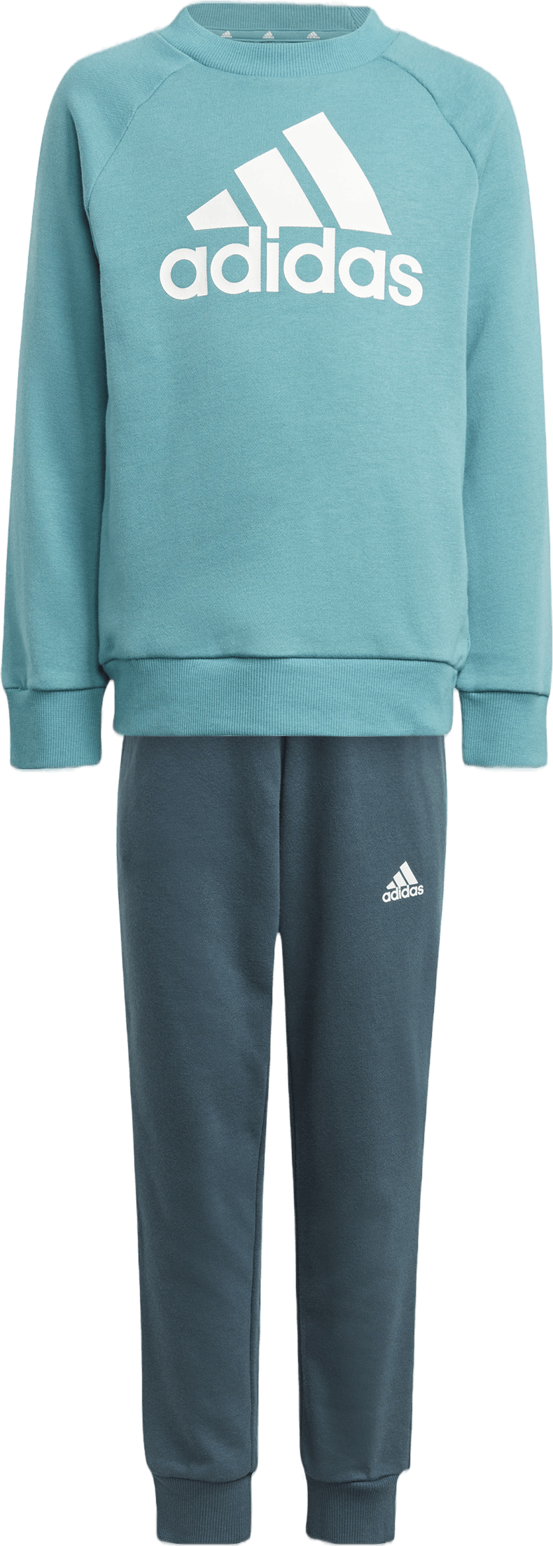 Essentials Logo French Terry Jogger Set Arcfus/White, Unisex, Abbigliamento, tute e set, 104