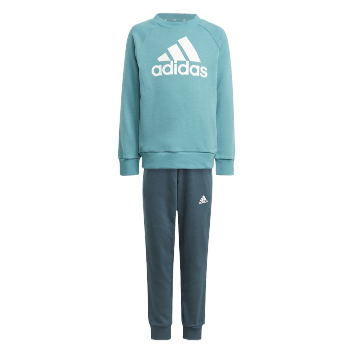 Essentials Logo French Terry Jogger Set Arcfus/White, Unisex, Abbigliamento, tute e set, 104