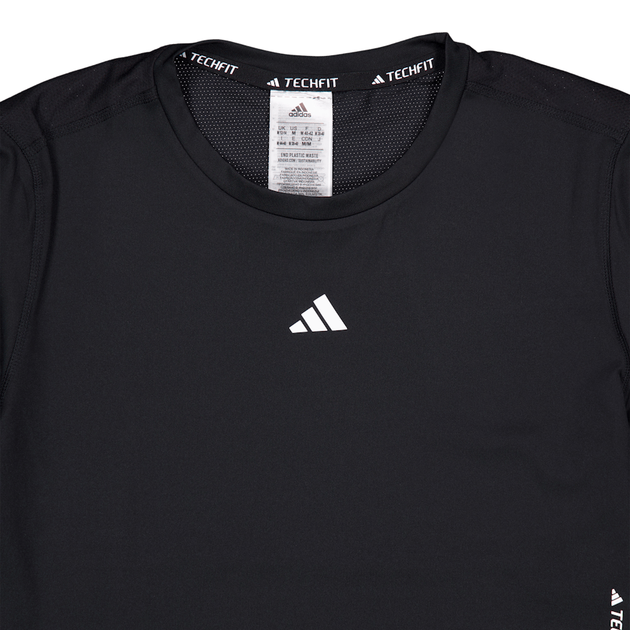 Techfit Training T-Shirt Black - Bild 3