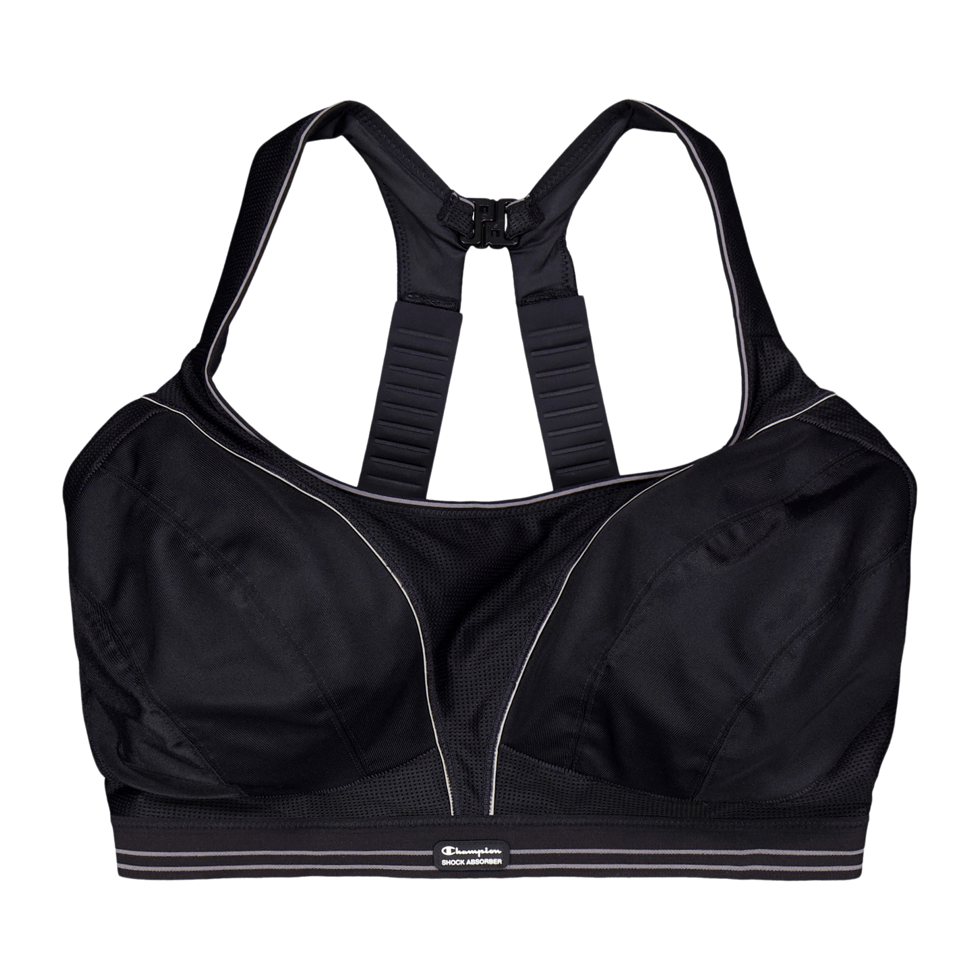 Ultimate Run Bra Black, Female, Abbigliamento, Reggiseno sportivo, In esecuzione, Nero, 75 B