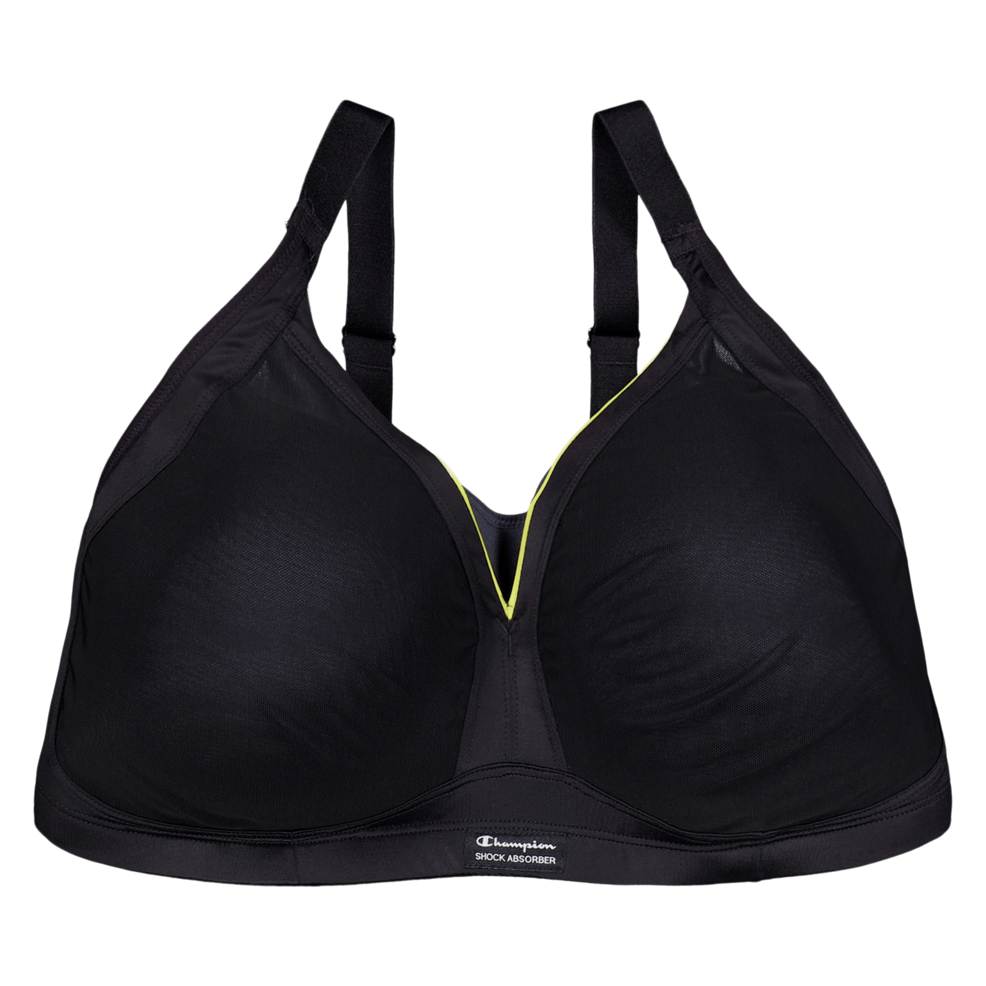 Active Shape Support Bra Black, Female, Apparels, Sports Bras, Running, Black, 80 B