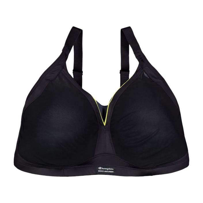 Active Shape Support Bra Black, Female, Odzież, Stanik sportowy, Bieganie, Czarny, 70 D