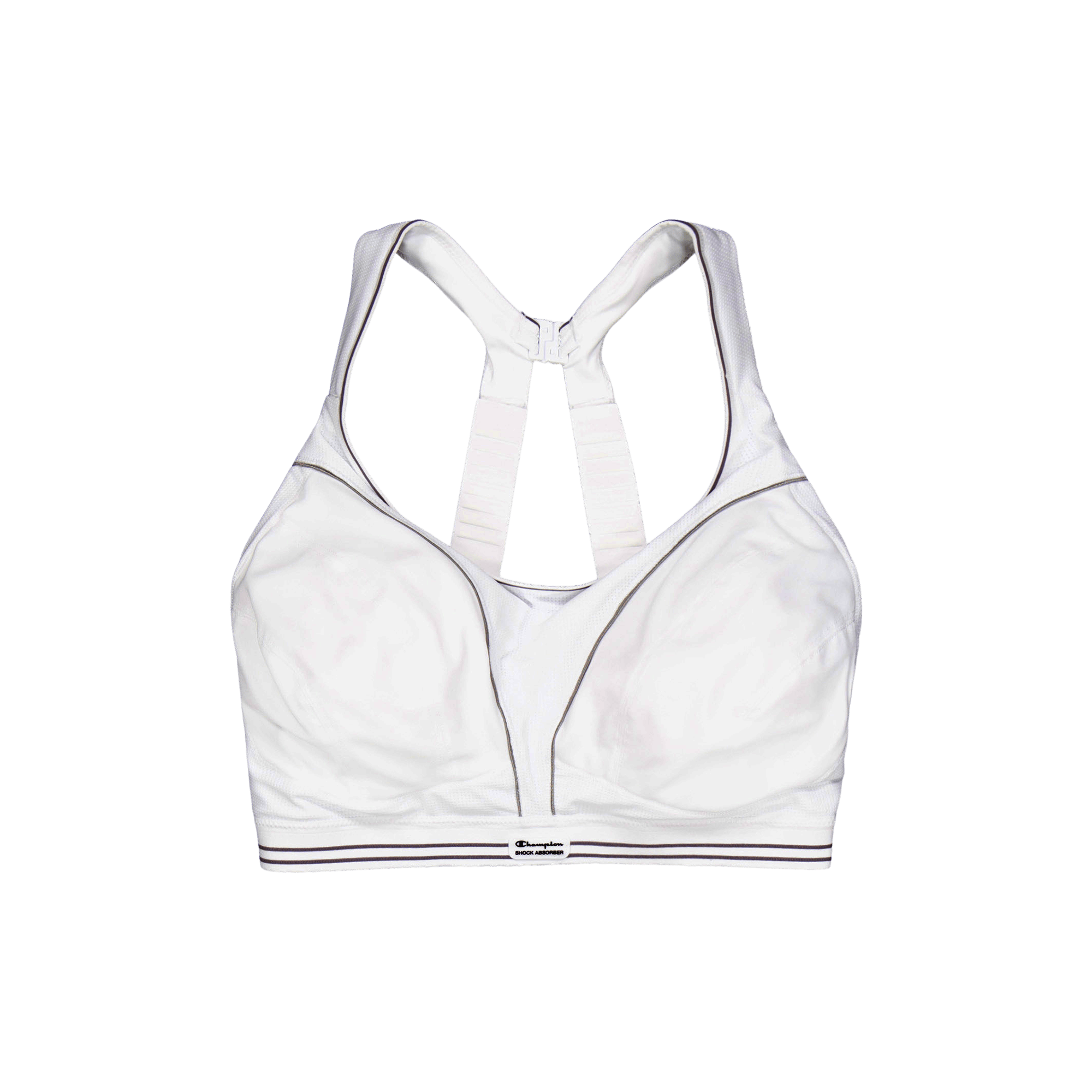 Ultimate Run Bra White, Female, Vêtements, Soutien-gorge de sport, Courses, Blanc, 85 E