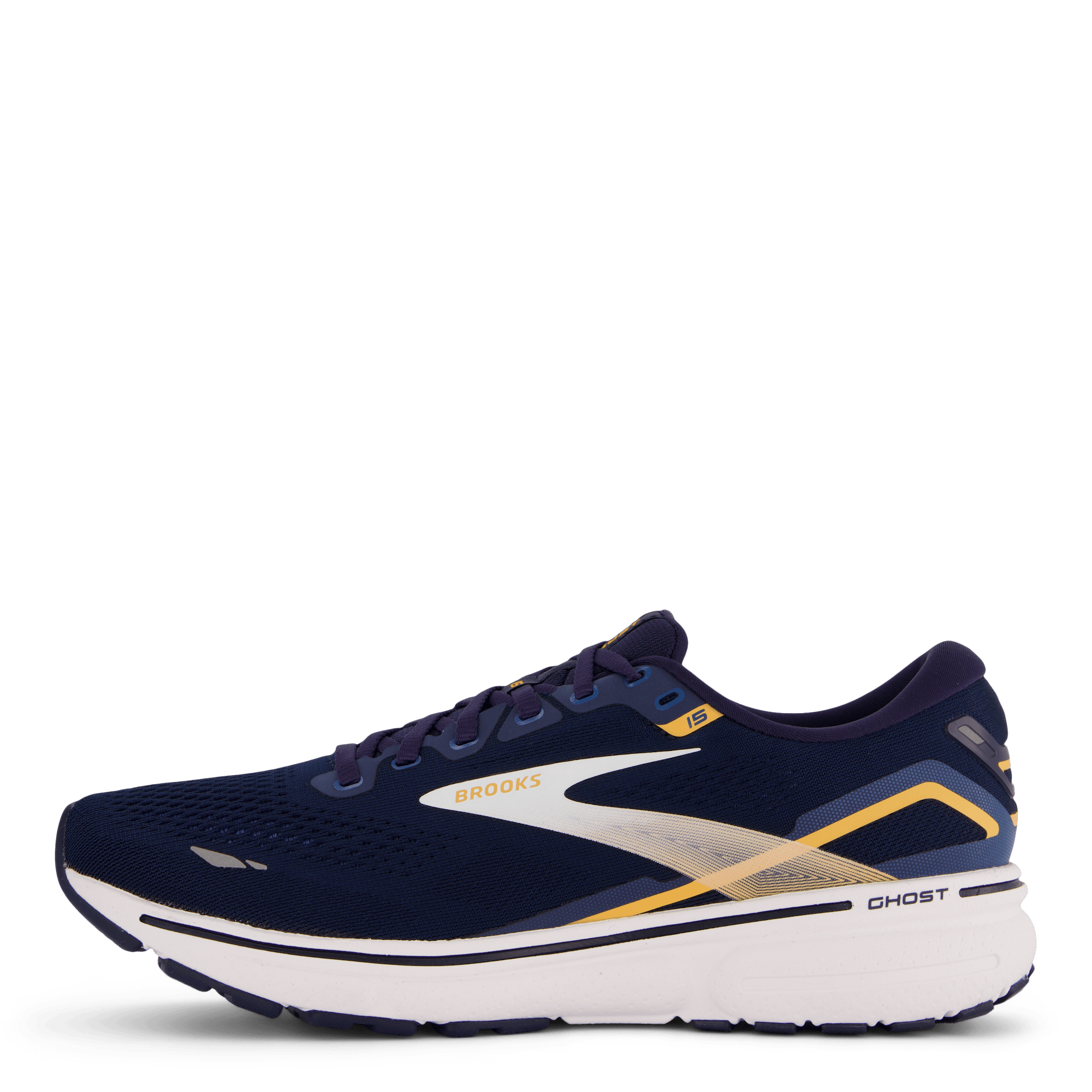 Ghost 15 Peacoat/blue/orange Pop, Male, Scarpe, Scarpe da corsa, scarpe sportive, Blu, EU 44,5