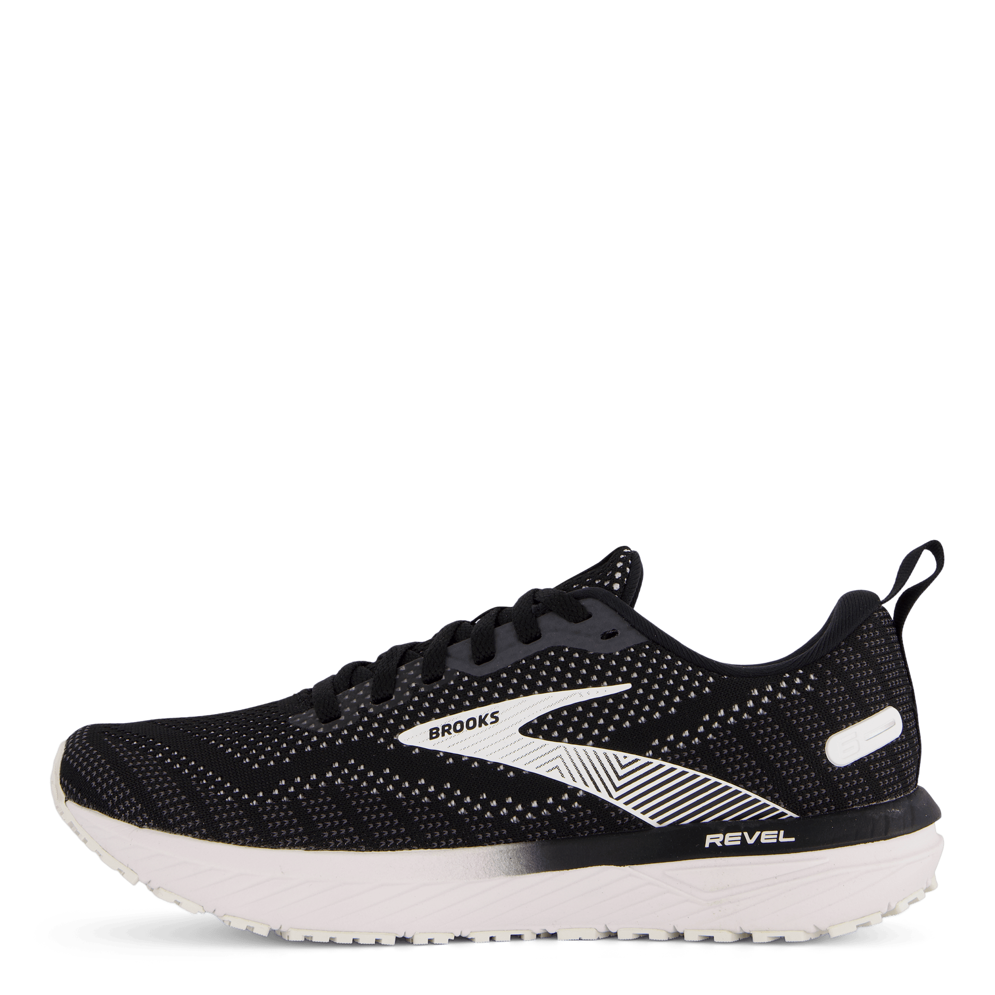 Revel 6 Black/blackened Pearl/white, Female, Schoenen, Hardloopschoenen, sportschoenen, Zwart, EU 38,5