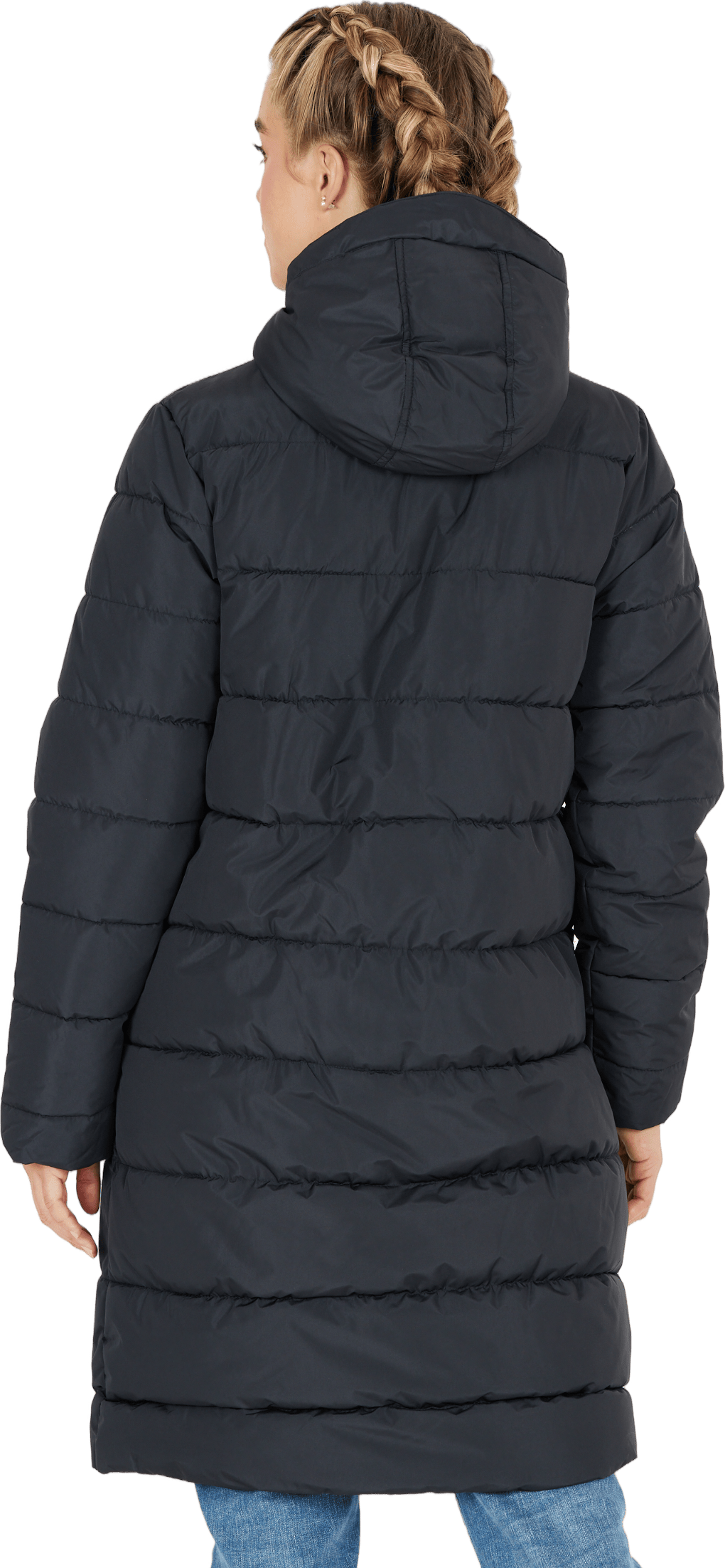 Amaretto W Long Puffer Jacket Black - Bild 2