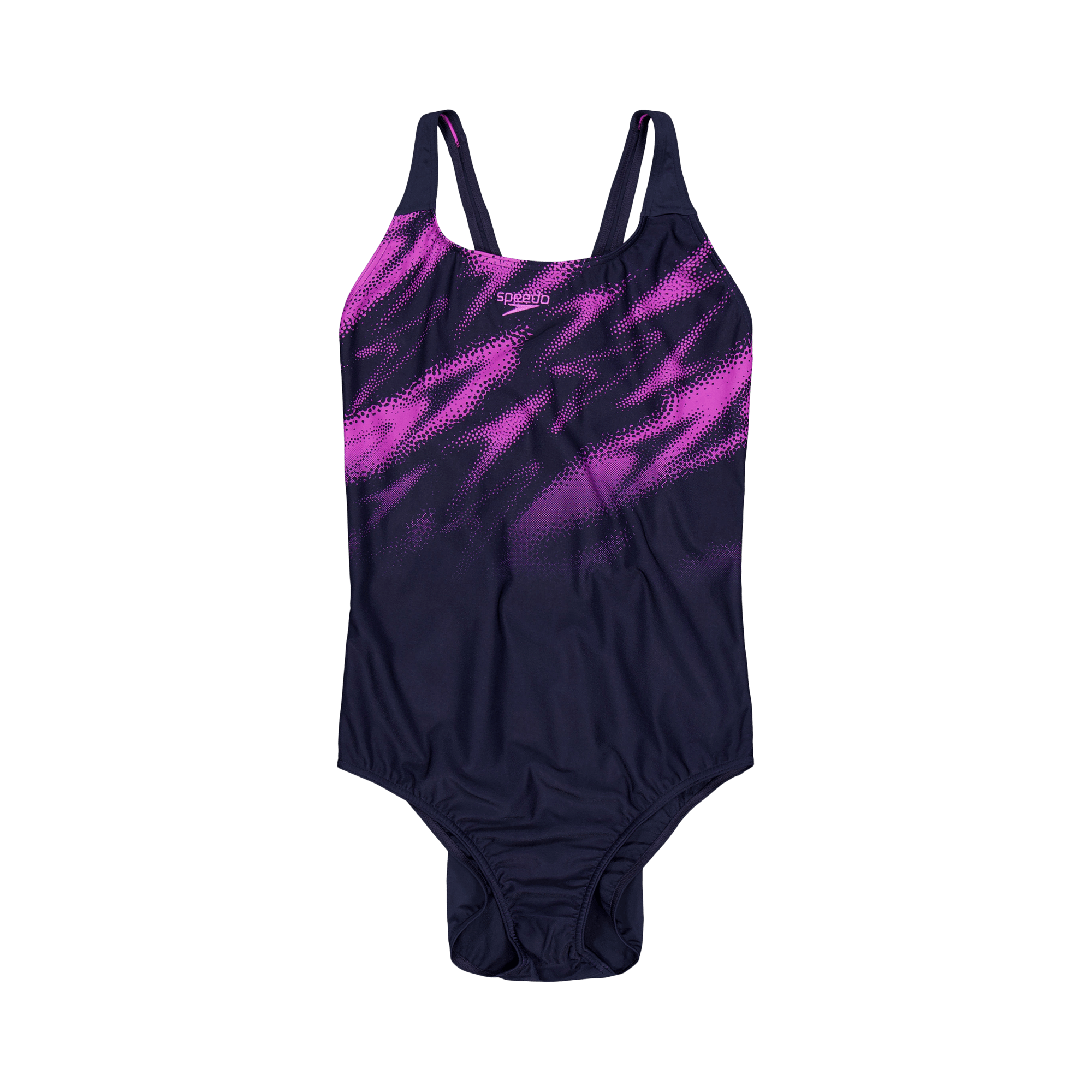 Womens Hyperboom Placement Mus Navy/pink, Female, Apparels, Swimwear, Swimming, Blue/Pink, 40