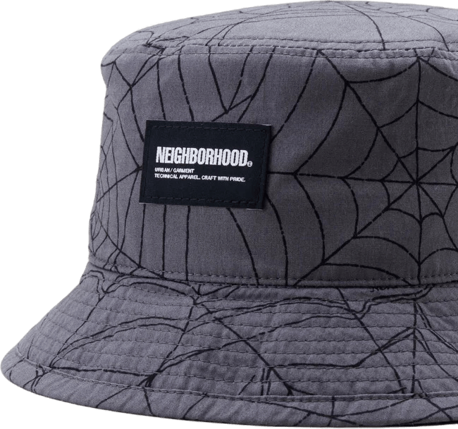 Spiderweb Bucket Hat Gray - Bild 2
