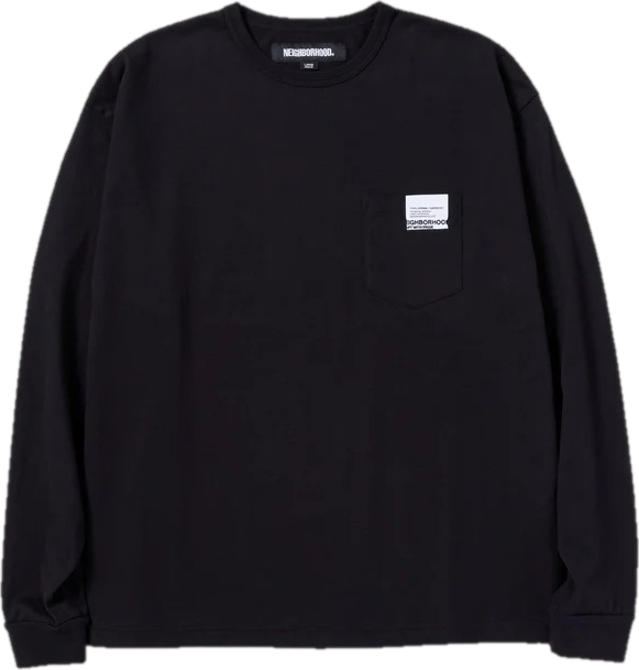 Classic-p Crewneck Ls Black