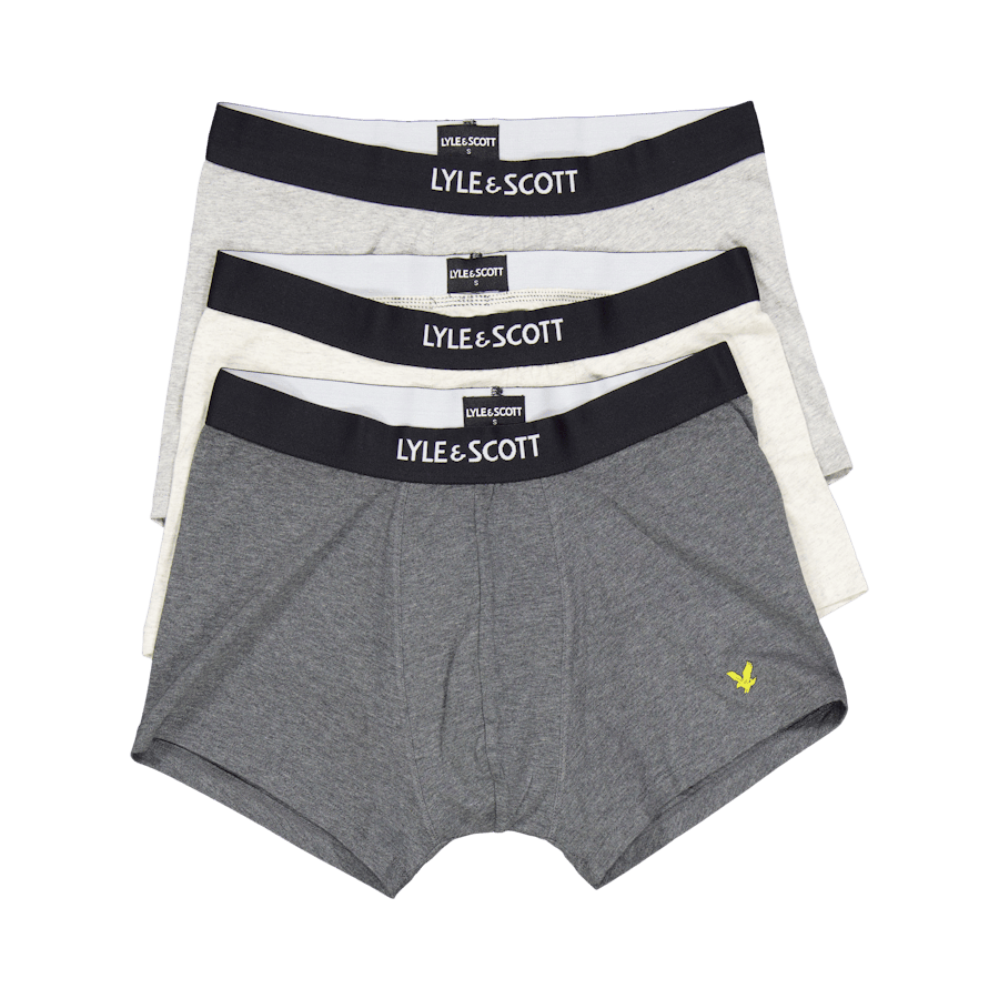 3 Pack Core Trunks With Eagle 356 – Light Grey Marl/grey Mar