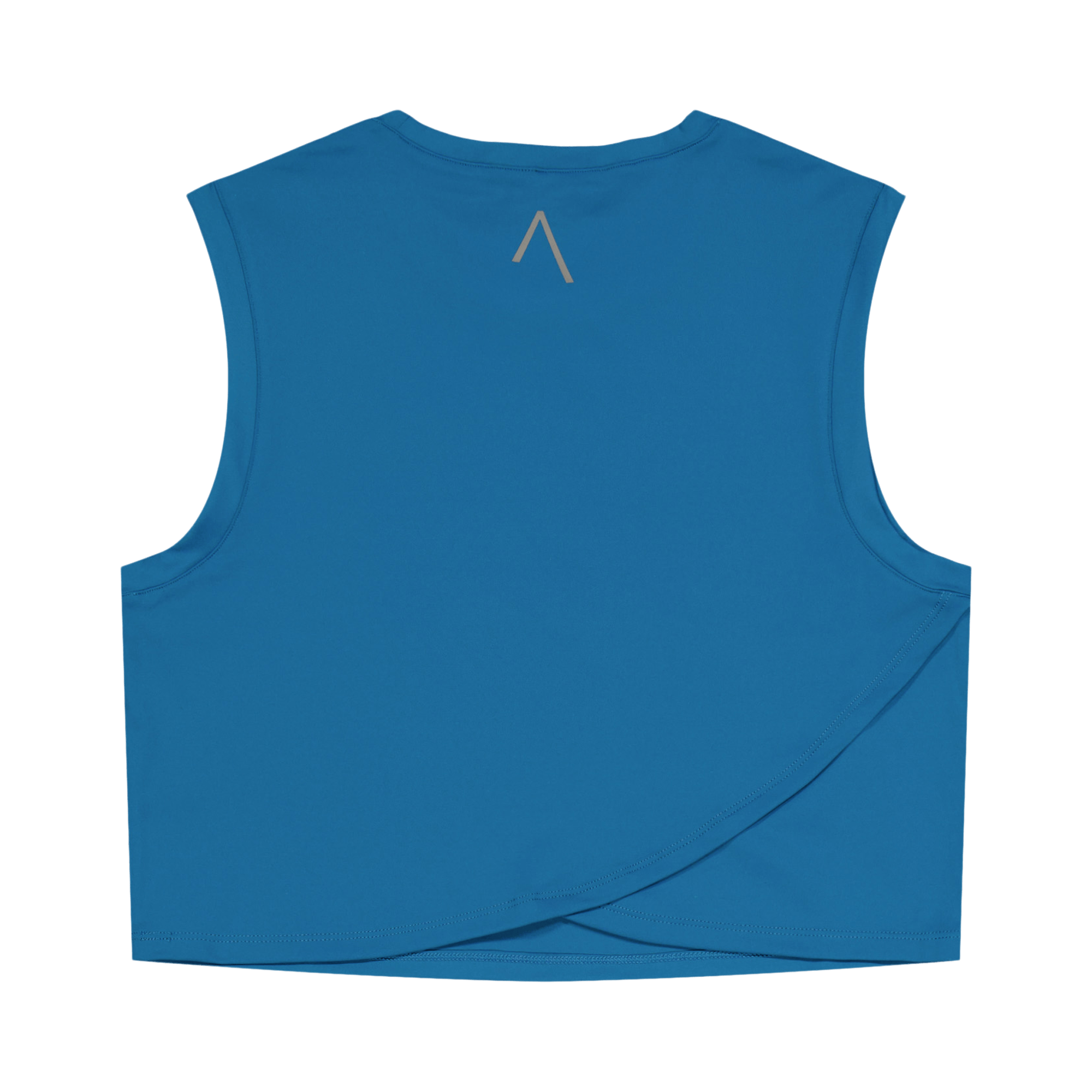 Ella Overlap Crop Top Blue Coral - Bild 2