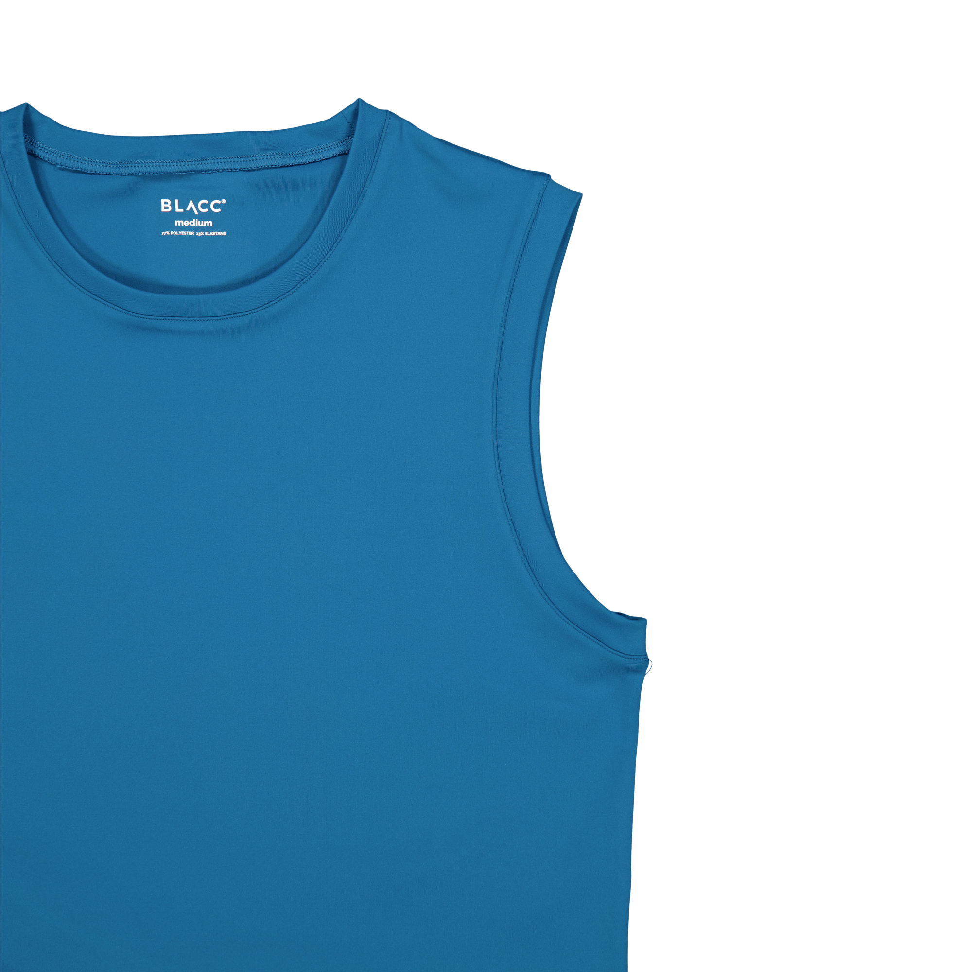 Ella Overlap Crop Top Blue Coral - Bild 3