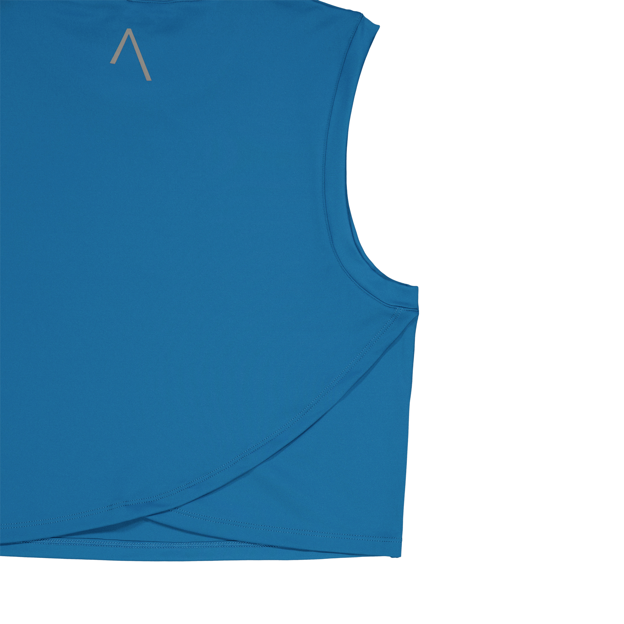 Ella Overlap Crop Top Blue Coral - Bild 4