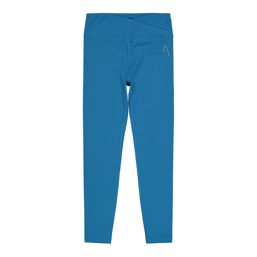 Ella Overlap Tights Blue Coral