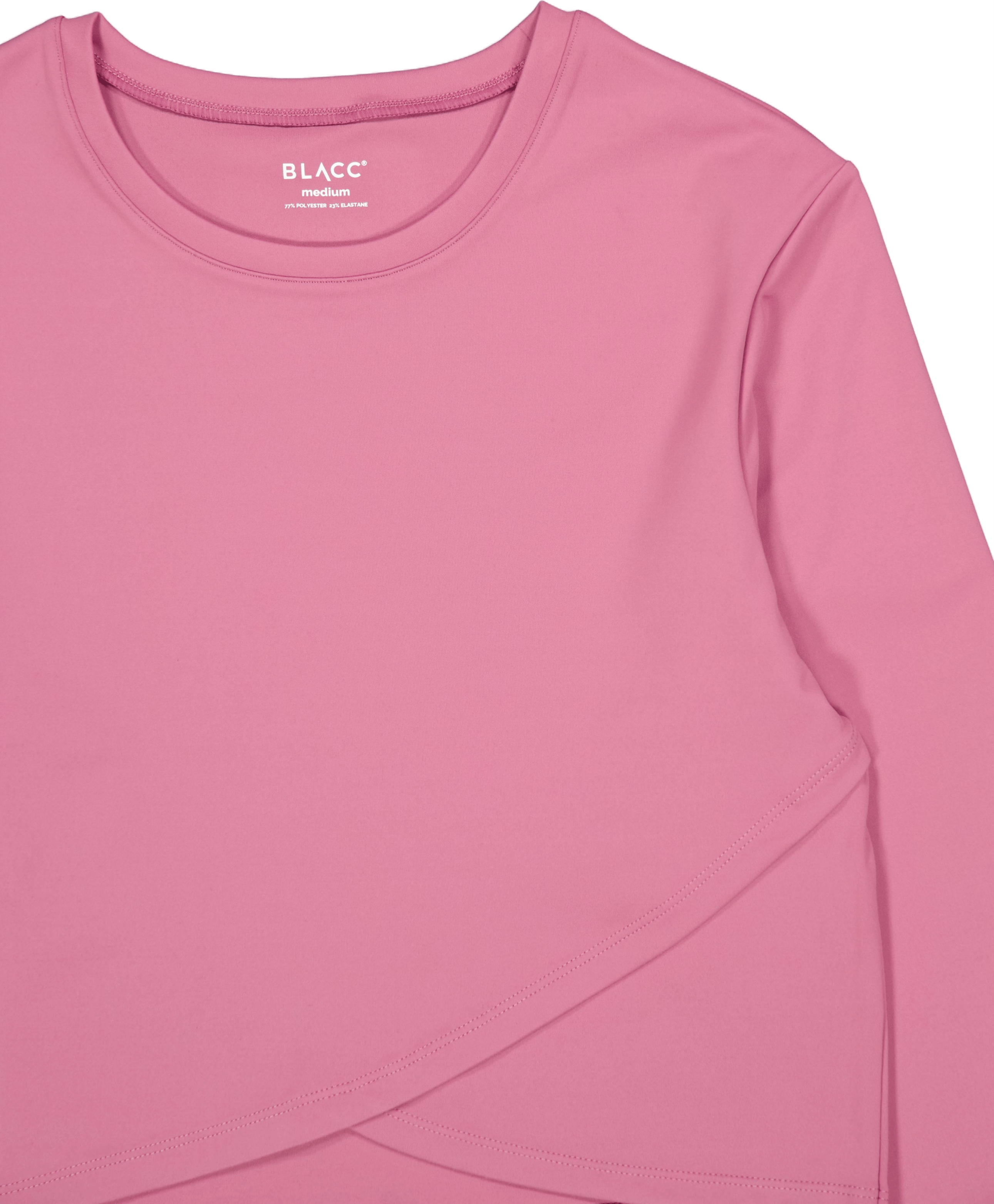 Ella Overlap Long Sleeve Top Mellow Mauve - Bild 3