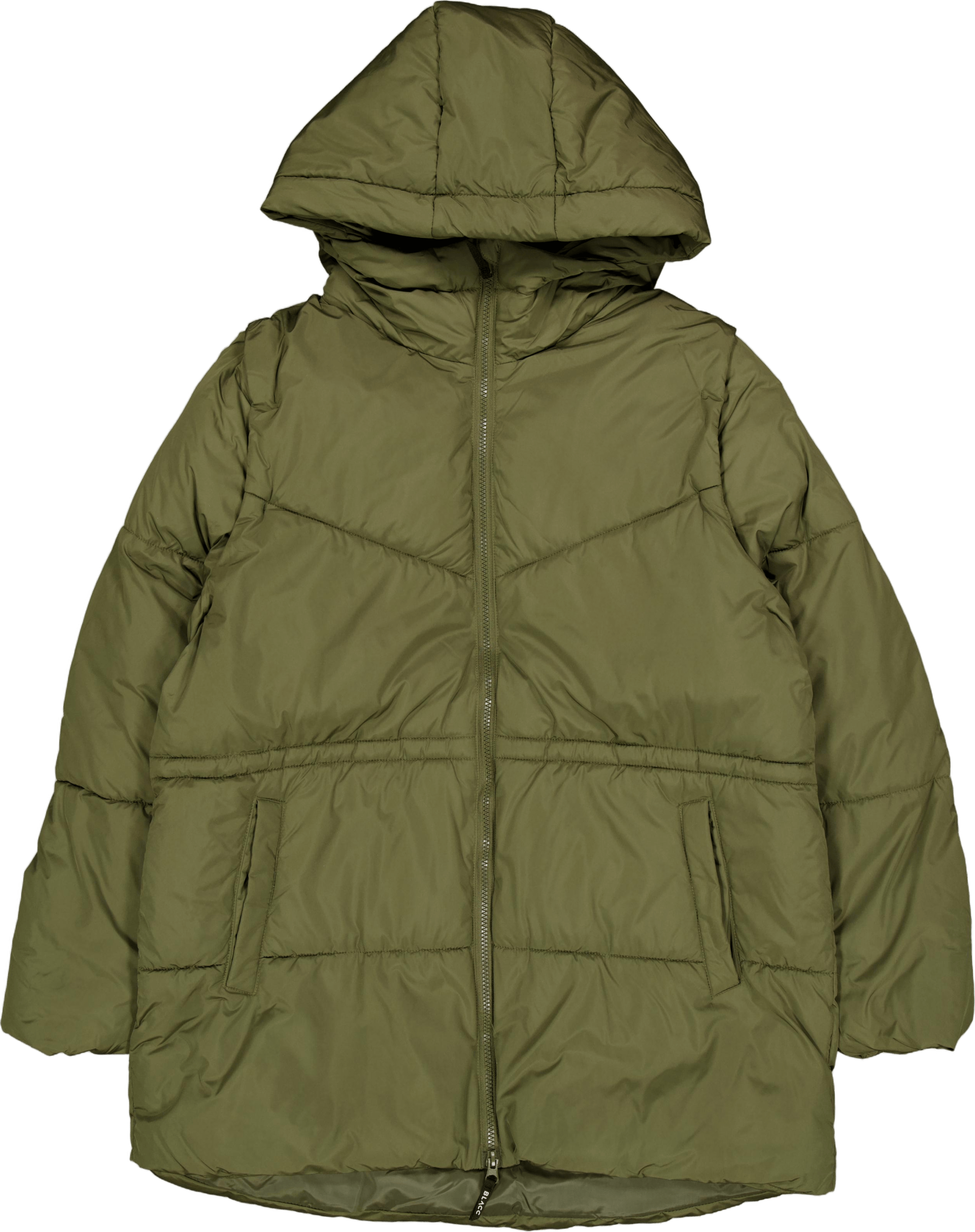 Maya Padded Hybrid Jacket Olive Night