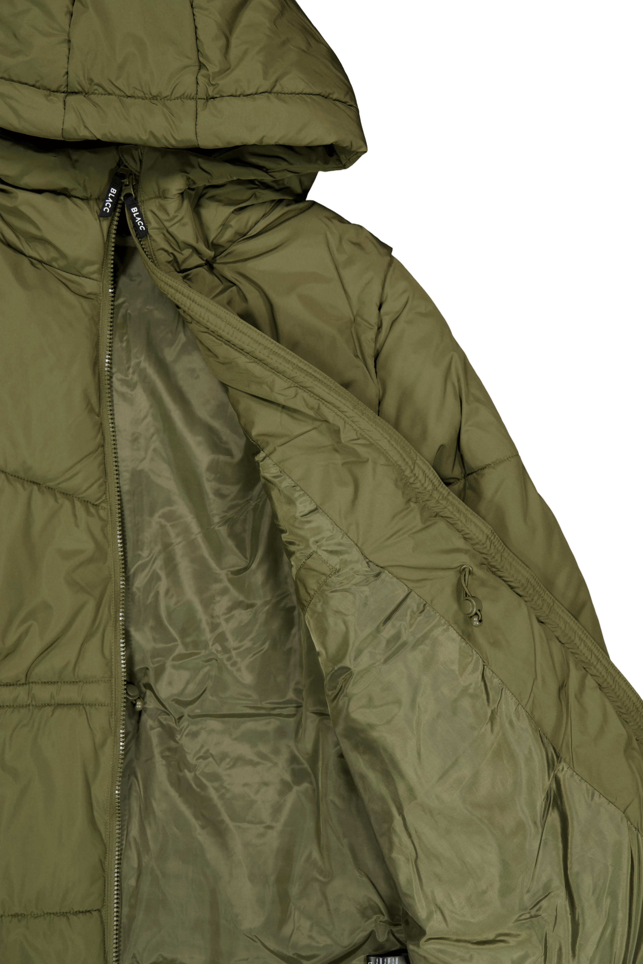 Maya Padded Hybrid Jacket Olive Night - Bild 4