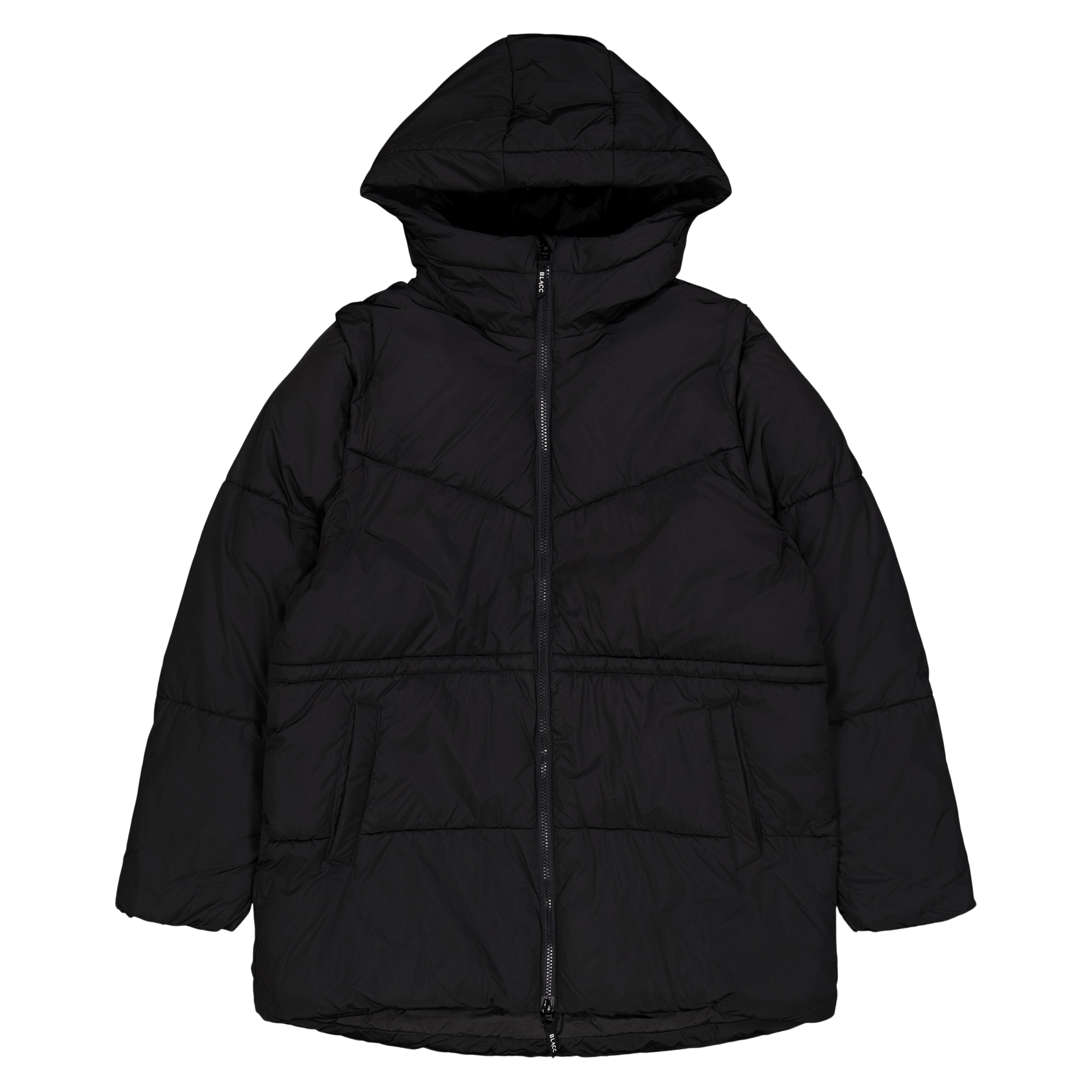 Maya Padded Hybrid Jacket Jet Black