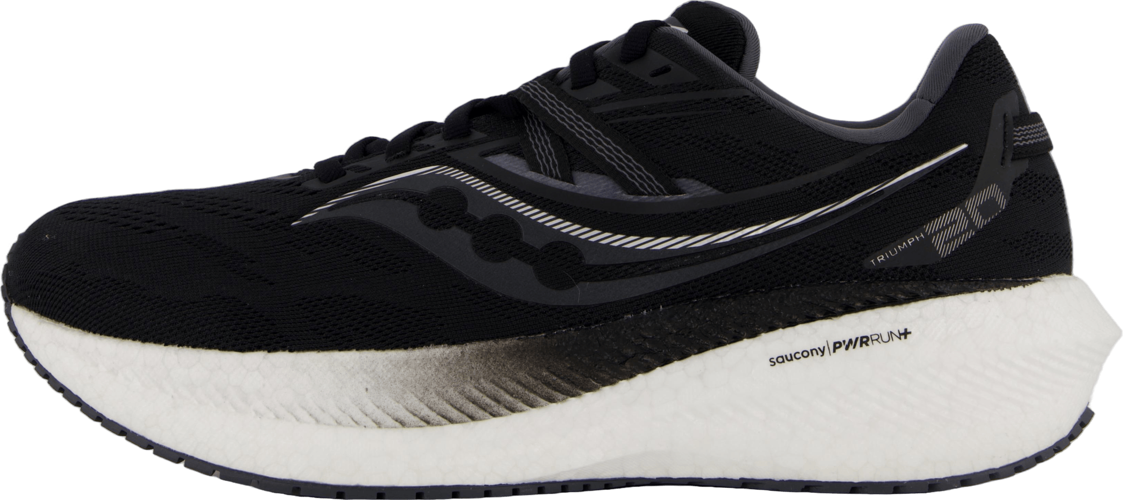 Triumph 20 Wide Black/white, Unisex, Topánky, Bežecké topánky, Beží, Čierna, EU 42