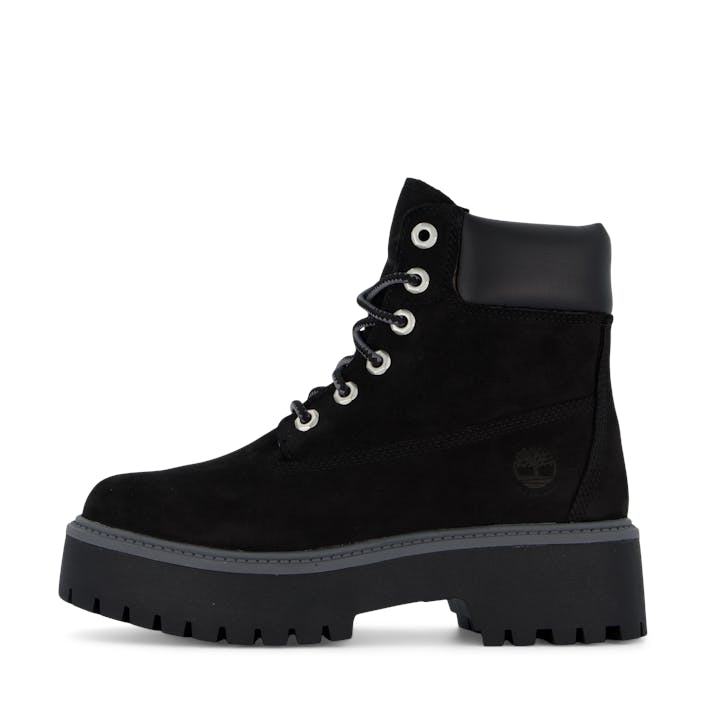 Stone Street 6in Wp Jet Black, Female, Buty, Botki i Sztyblety, Czarny, EU 39