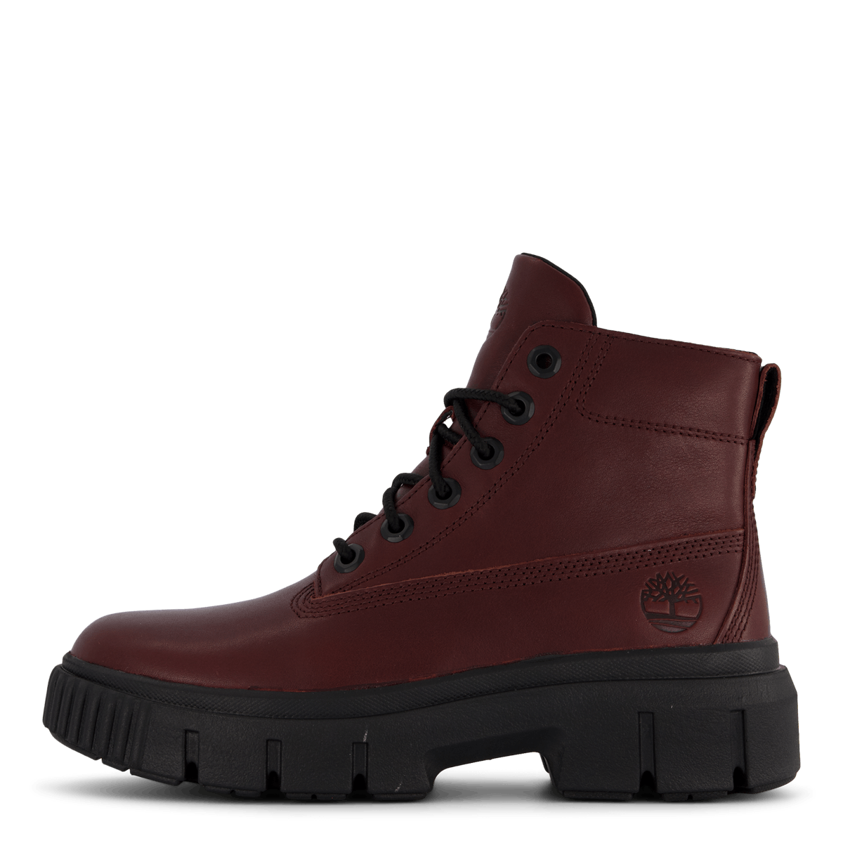 Greyfield Leather Boot Dark Port