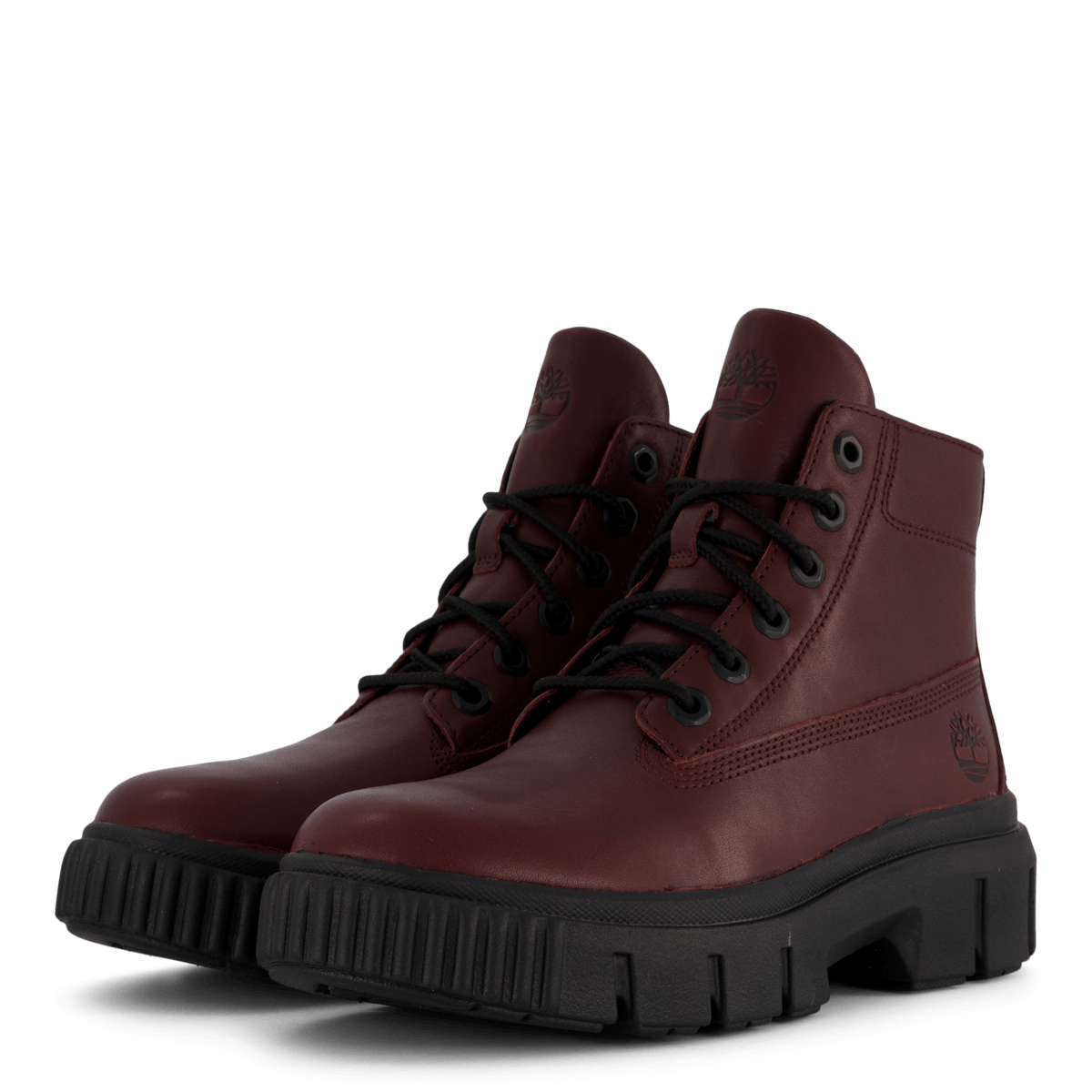 Greyfield Leather Boot Dark Port