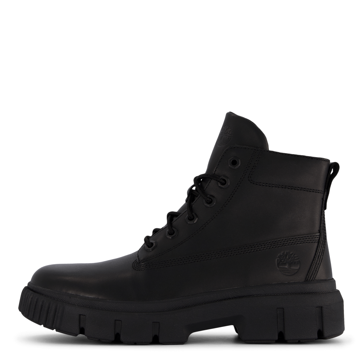 Greyfield Leather Boot Black