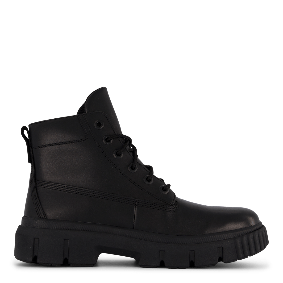 Greyfield Leather Boot Black