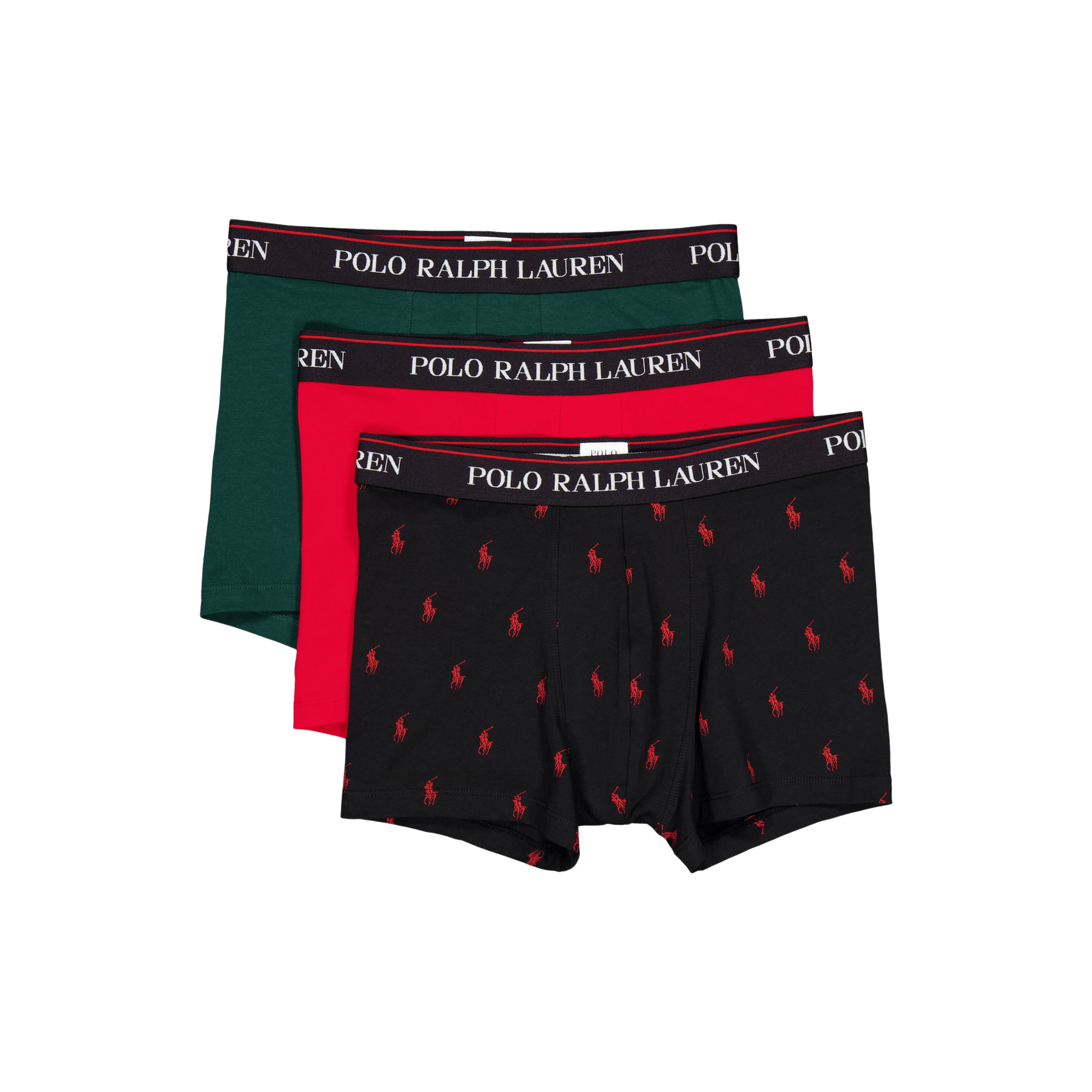 Polo Ralph Lauren 3-pack Trunk, Male, Odevy, Spodná bielizeň, Čierna, XXL