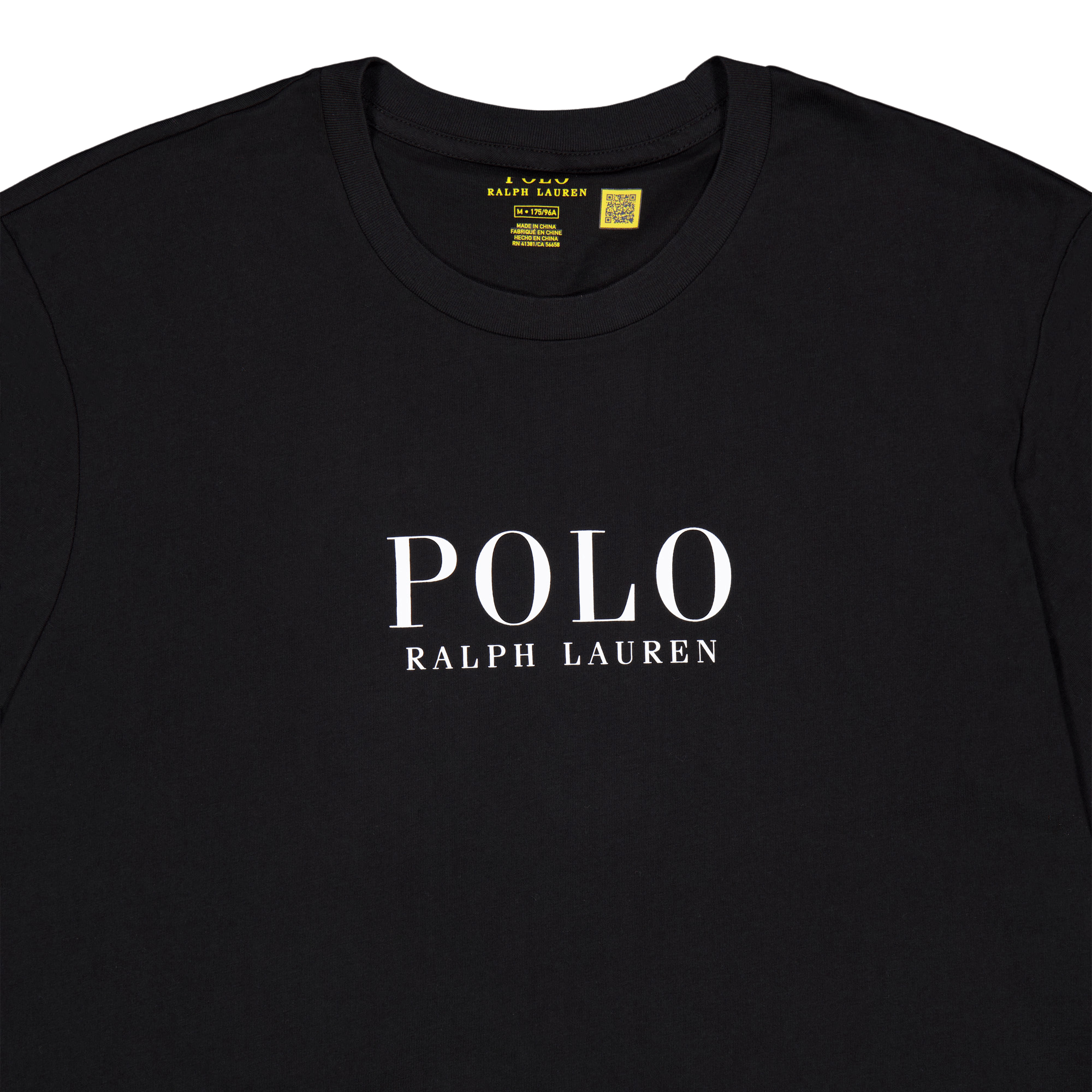 Logo Cotton Jersey Sleep Shirt Polo Black - Bild 3