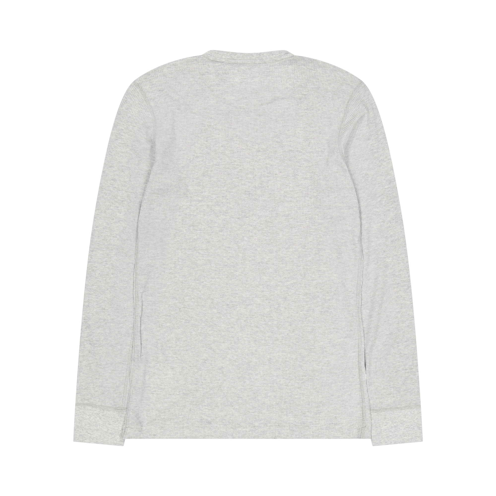 Waffle-Knit Crewneck Sleep Shirt Andover Heather - Bild 2