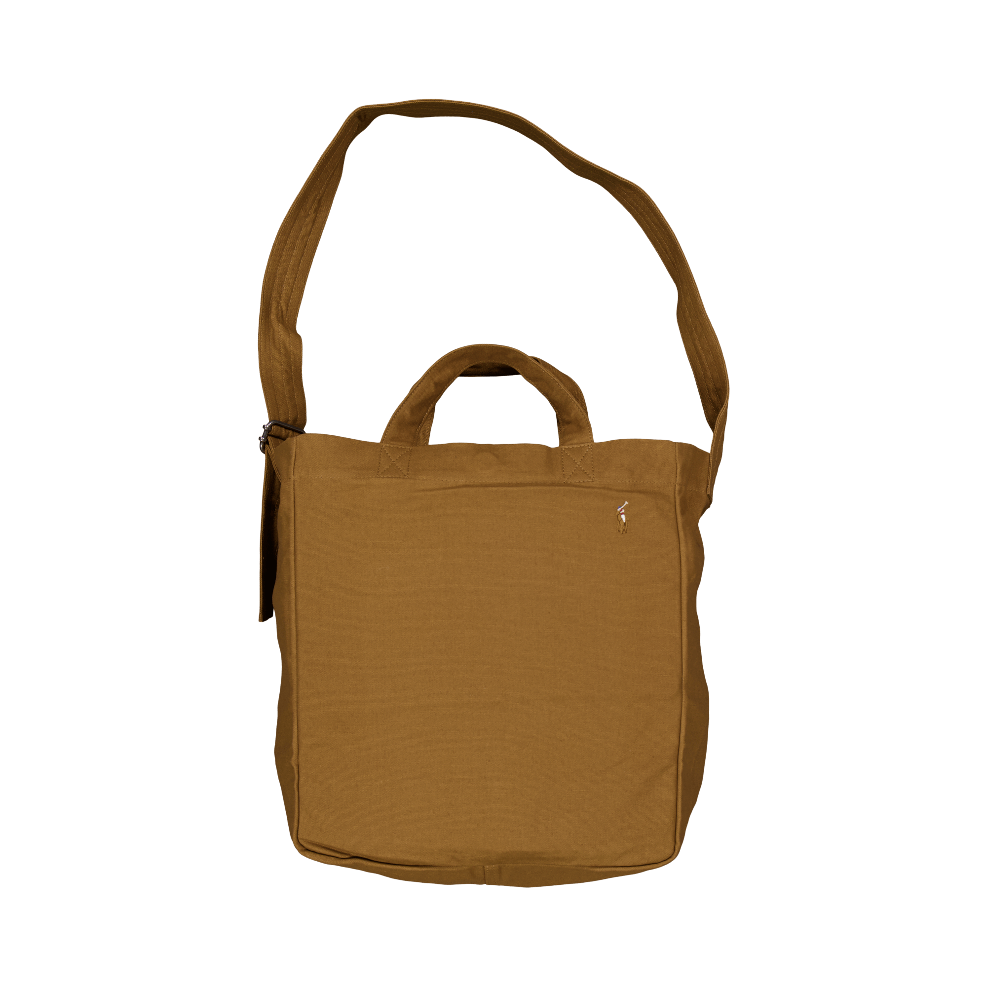 Polo Ralph Lauren Canvas Shopper Tote Bag 002 Rustic Tan, Male, Utrustning, Tillbehör, Brun, ONESIZE