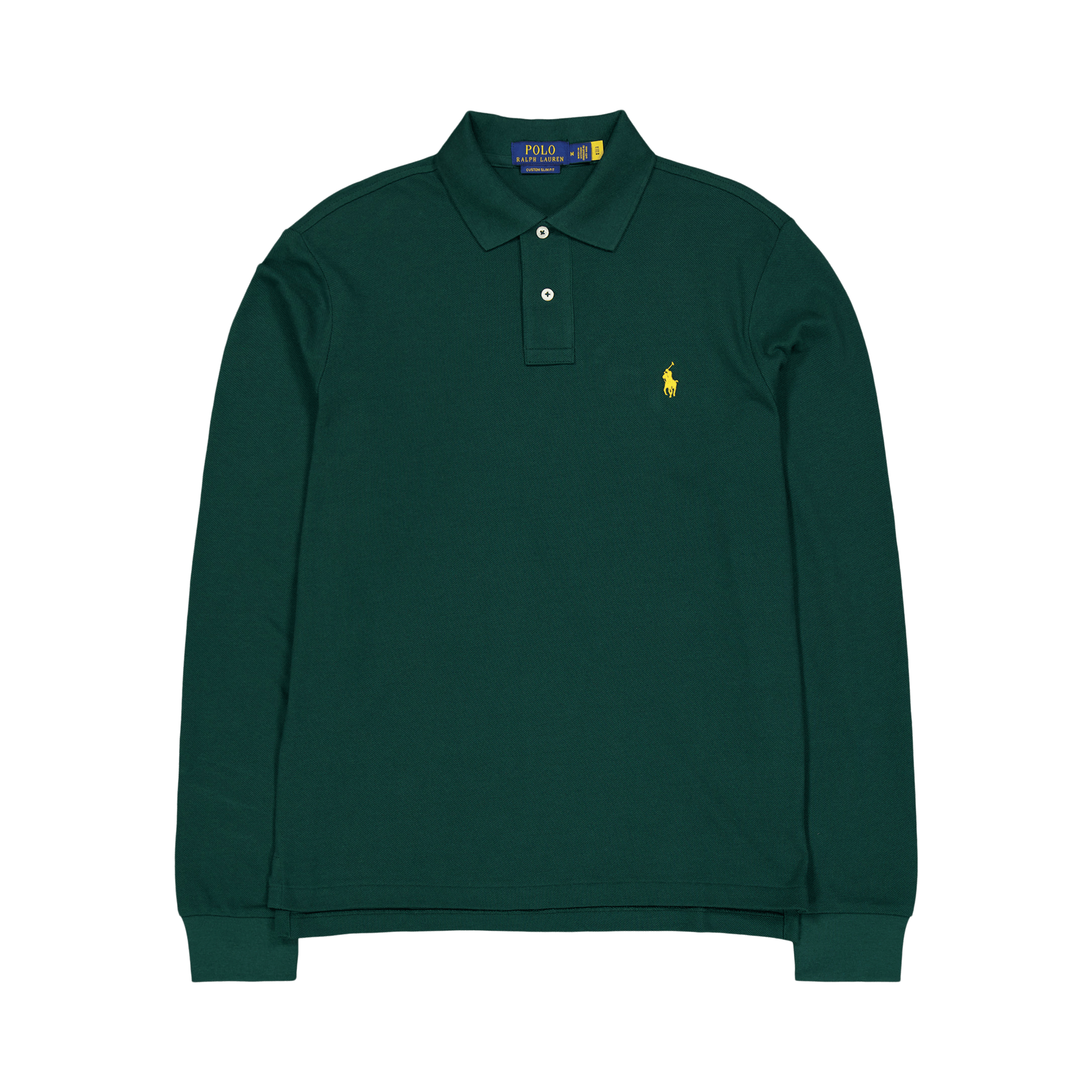 Polo Ralph Lauren Custom Slim Fit Mesh L/s Polo