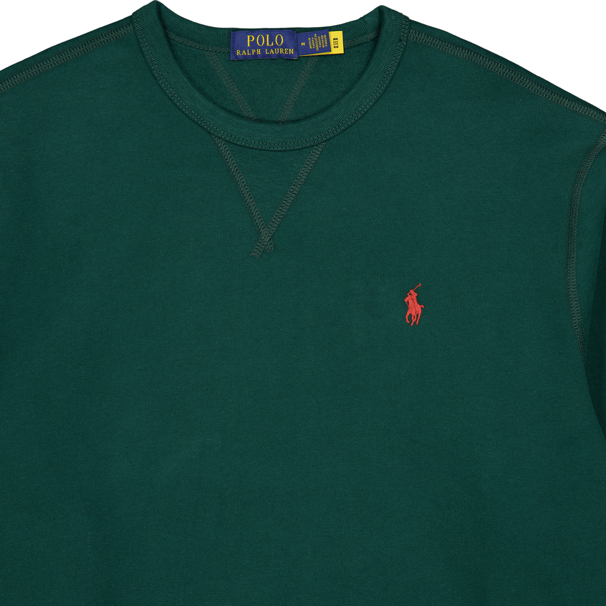 Polo Ralph Lauren Fleece Crew Neck Sweatshirt 054 Moss - Bild 3