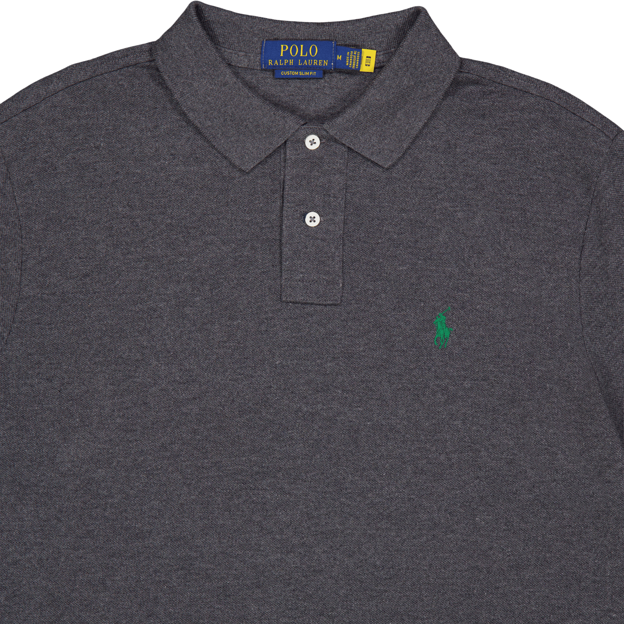Custom Slim Fit Mesh Polo Shirt Barclay Heather - Bild 3