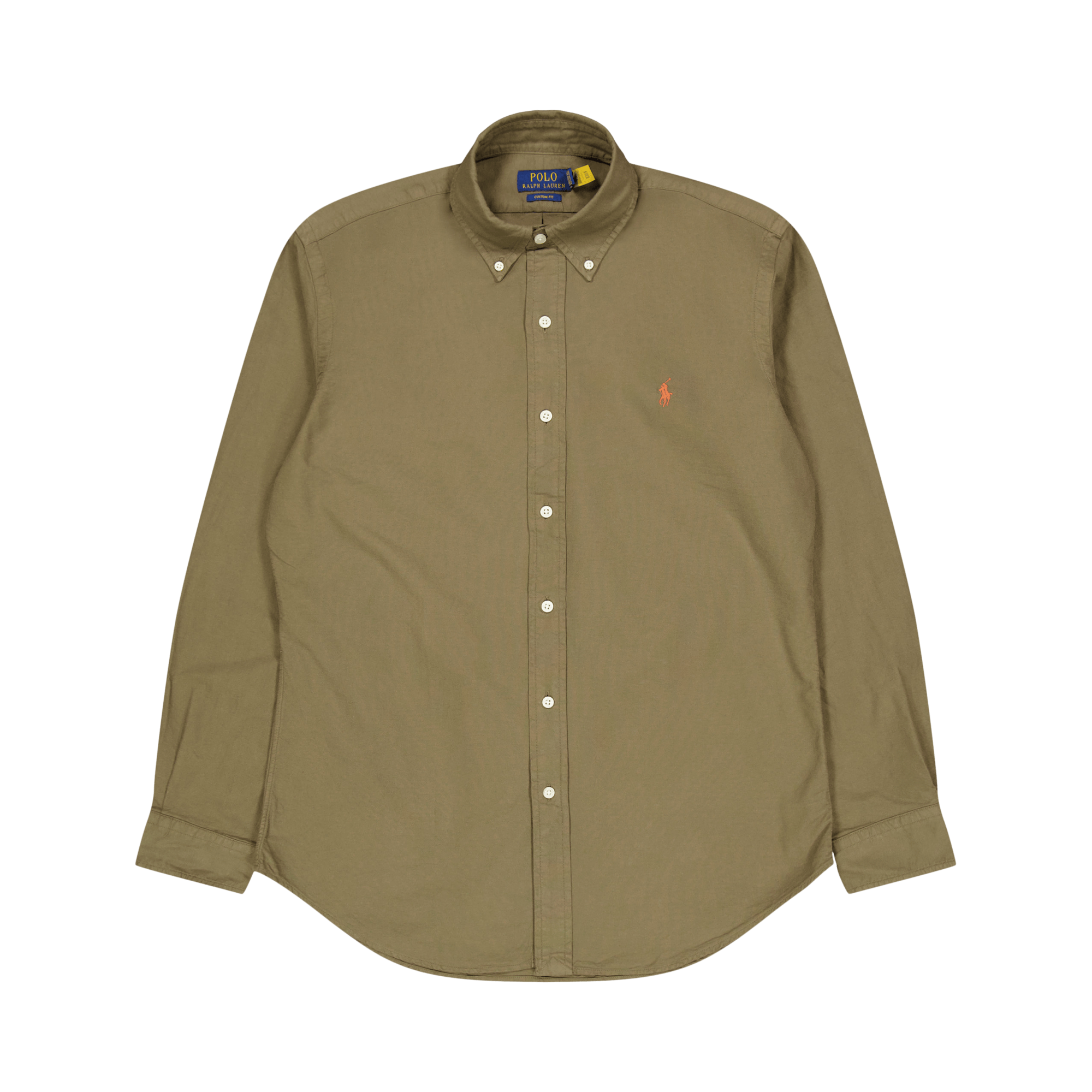 Polo Ralph Lauren Gd Oxford Custom Fit Shirt 006 Canopy Olv