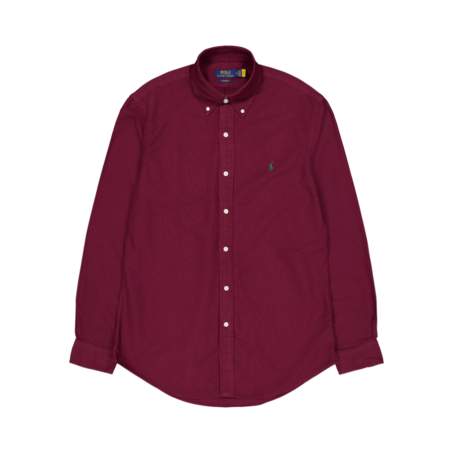 Polo Ralph Lauren Gd Oxford Custom Fit Shirt 046 Harvard Wine
