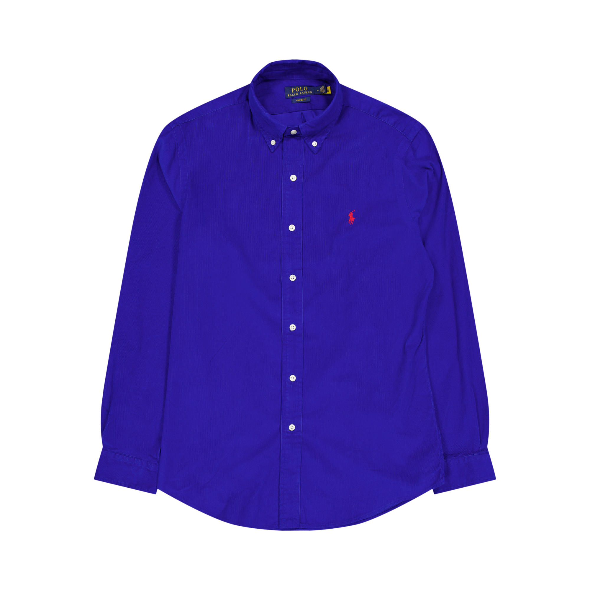 Polo Ralph Lauren Corduroy L/s Shirt 018, Male, Kläder, Tops, Blå, XL