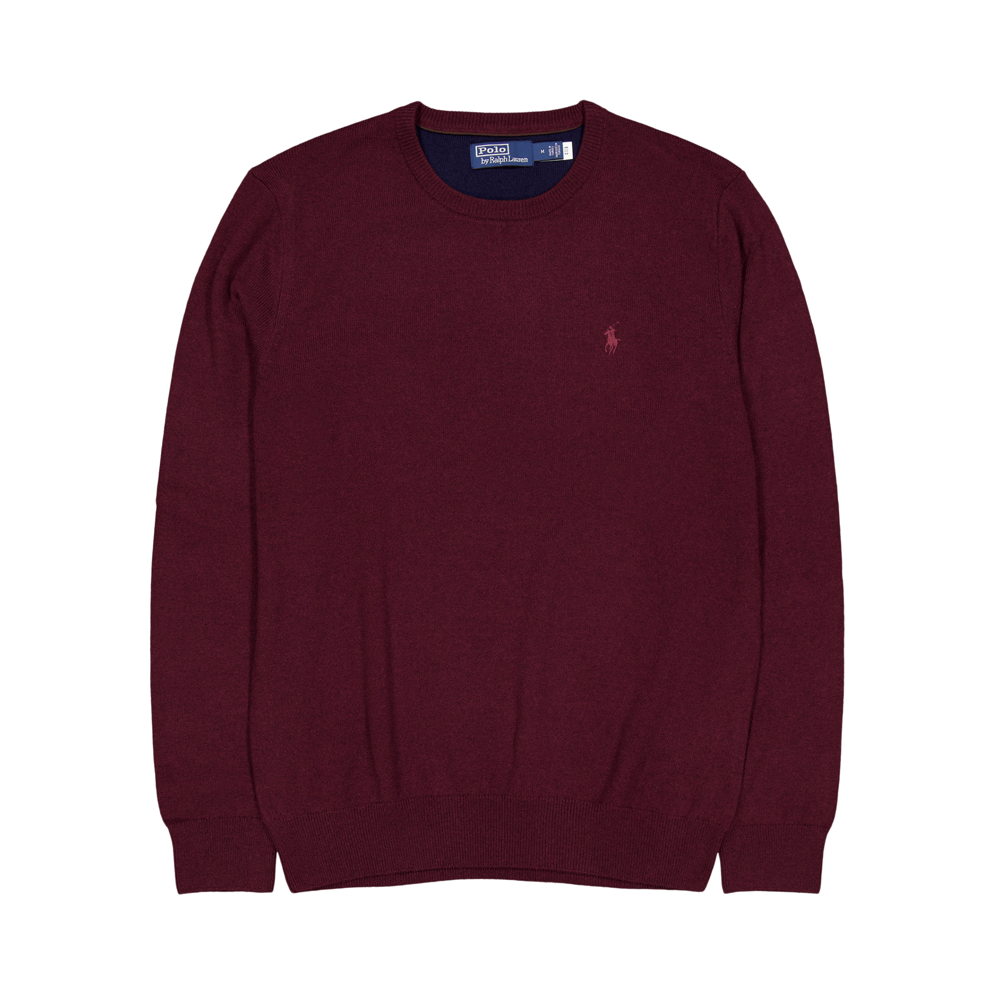 Polo Ralph Lauren Merino Knit Cn 006 Aged Wine