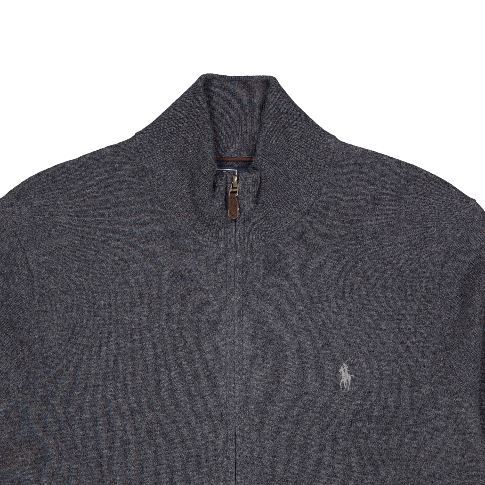 Polo Ralph Lauren Merino Knit Full Zip 002 Dark - Bild 3