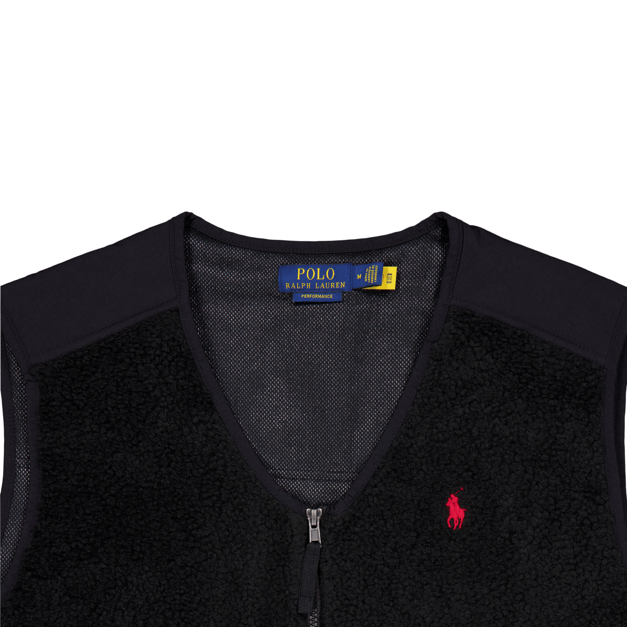 Wind-Blocking Hybrid Vest Polo Black / Polo Black - Bild 3