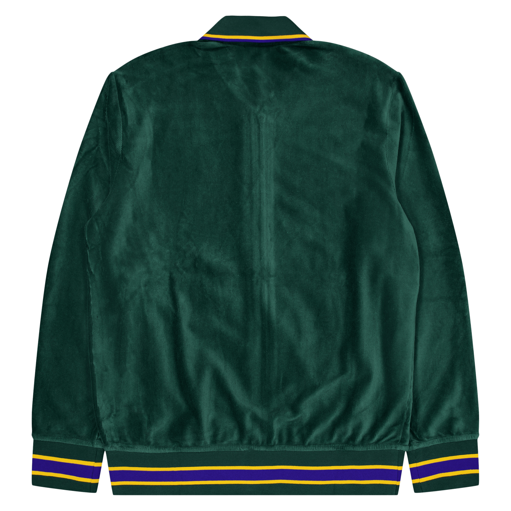 Polo Ralph Lauren Corduroy Full Zip Track Jacket 001 Moss Agate - Bild 2