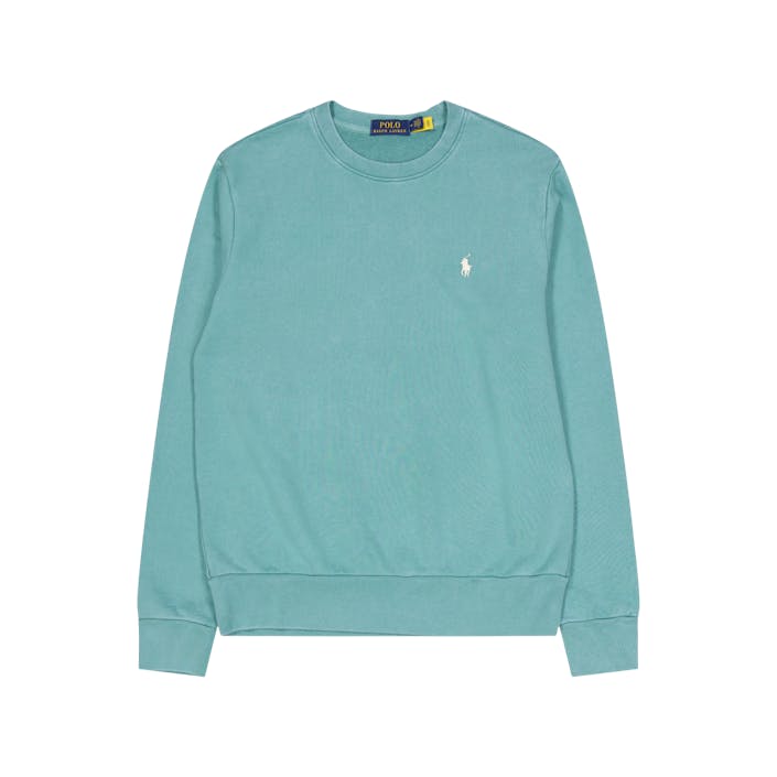 Polo Ralph Lauren Loopback Terry Sweatshirt 002, Male, Kläder, Hoodies & Sweatshirts, Turkos, XXL