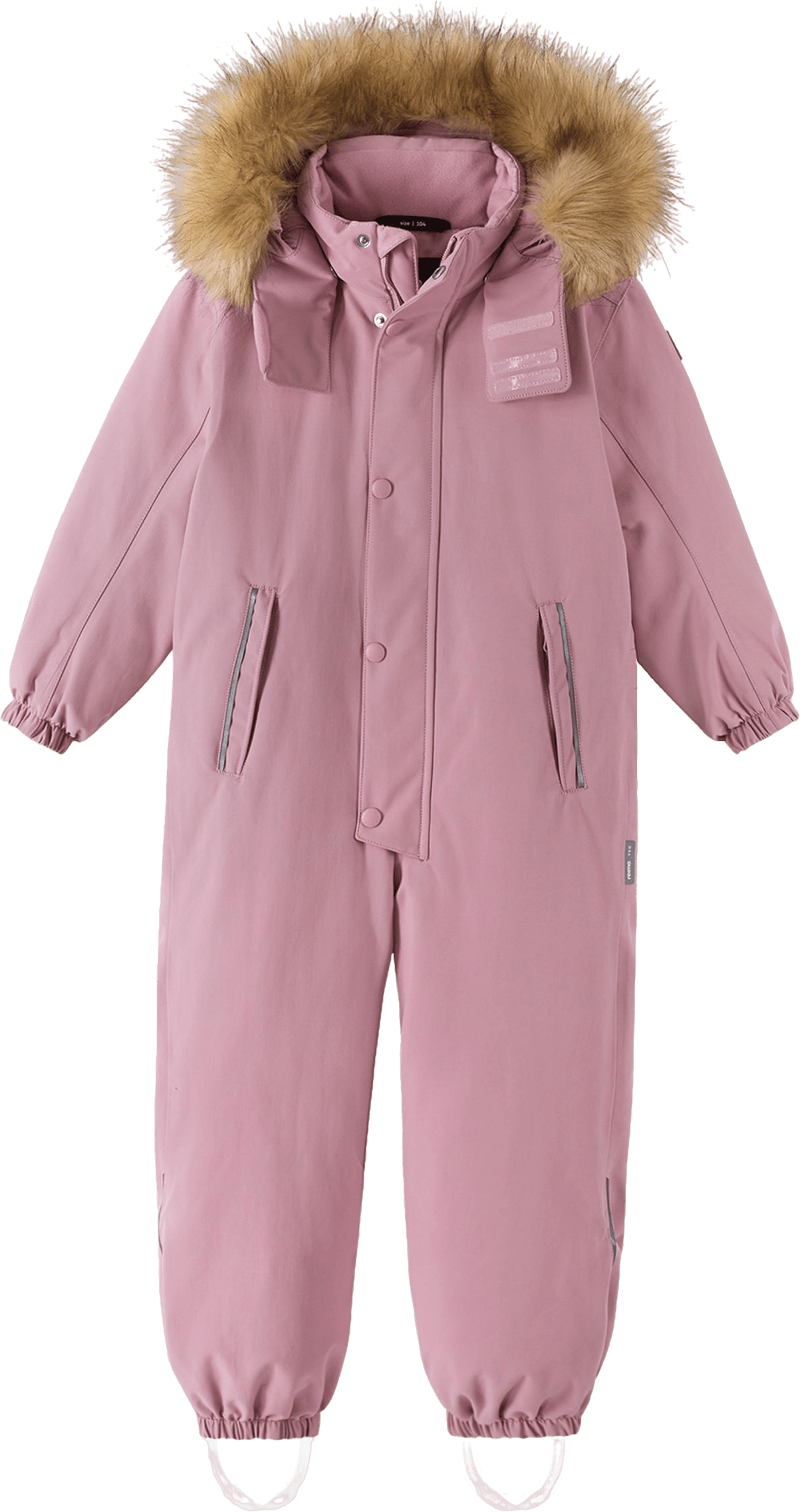 Reimatec winter overall Stavanger Grey Pink