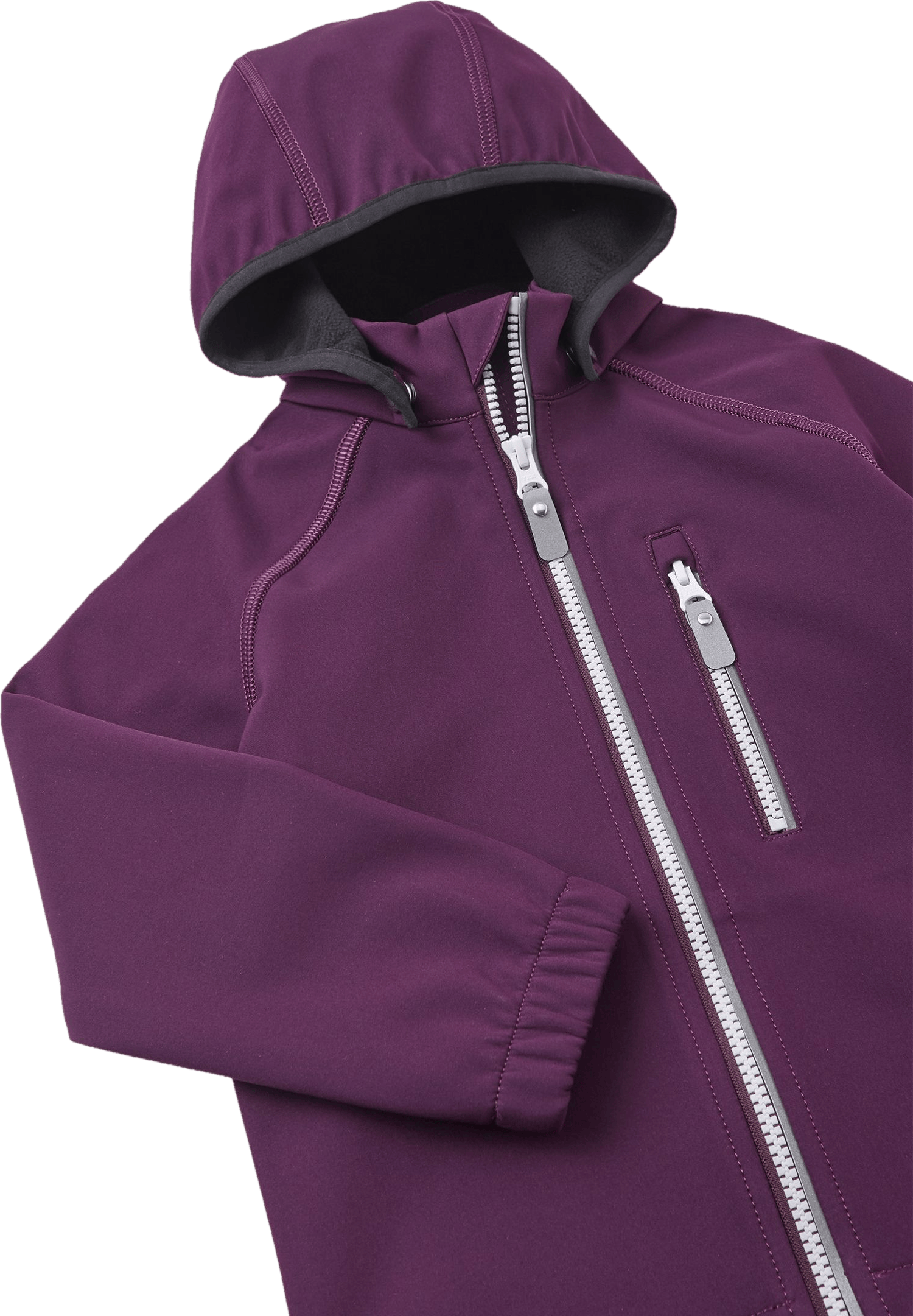 Softshell jacket Vantti Deep purple - Bild 4