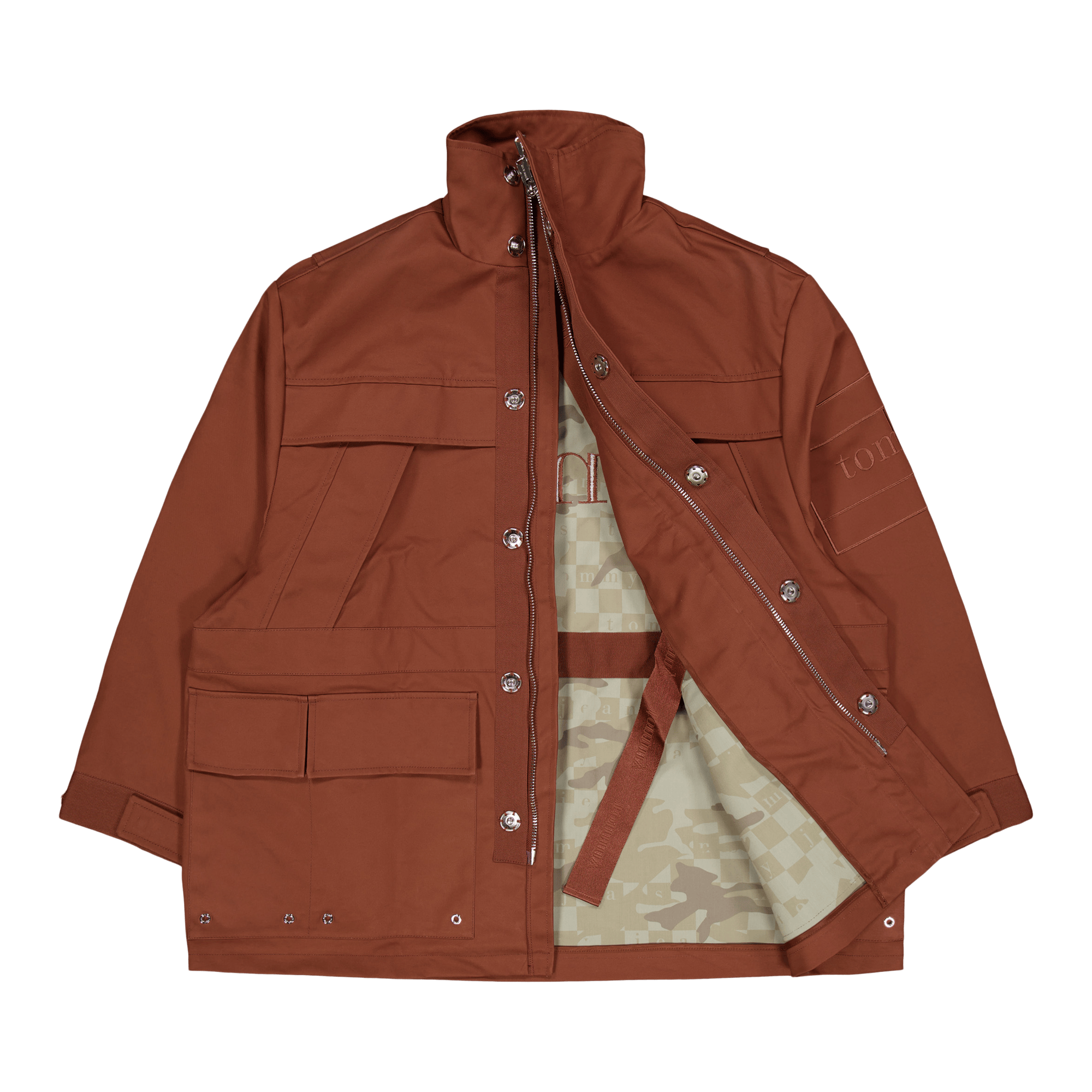 Tjcu Cotton Twill Field Jacket Pumpkin Paradise - Bild 4