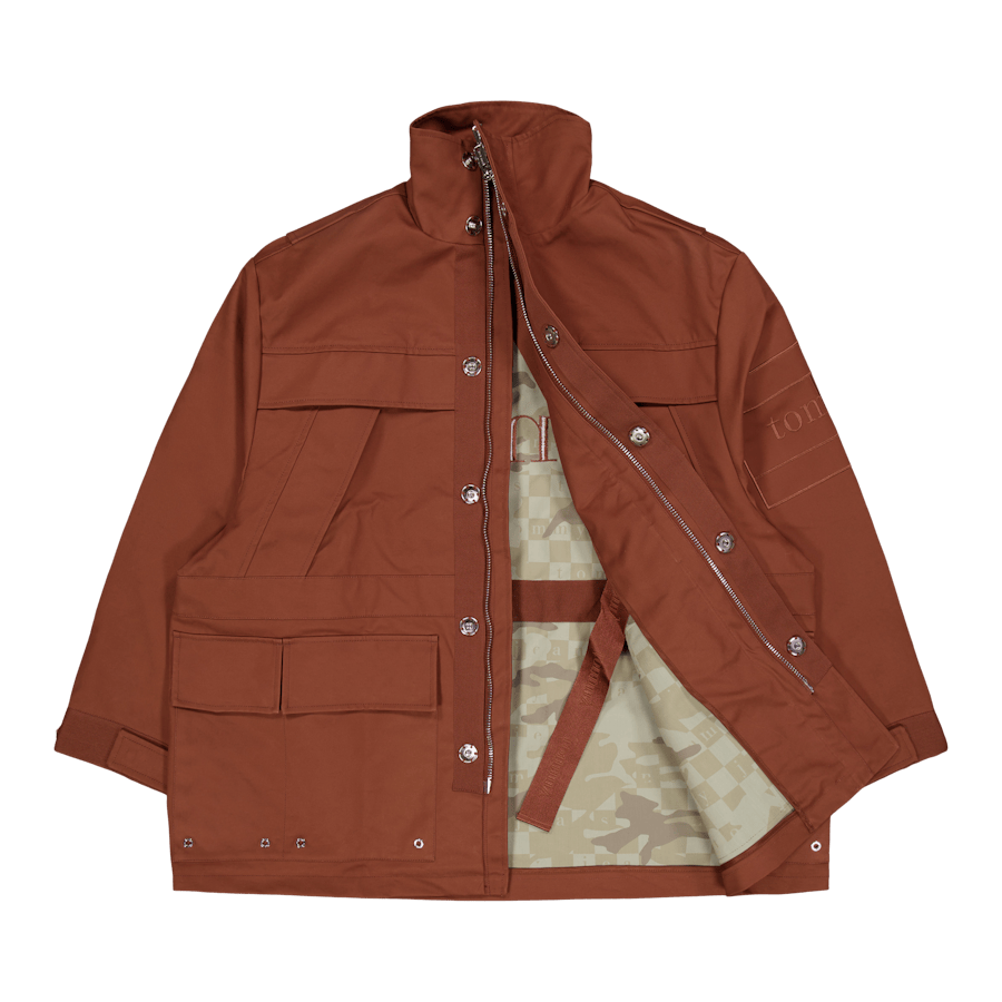 Tjcu Cotton Twill Field Jacket Pumpkin Paradise - Bild 4